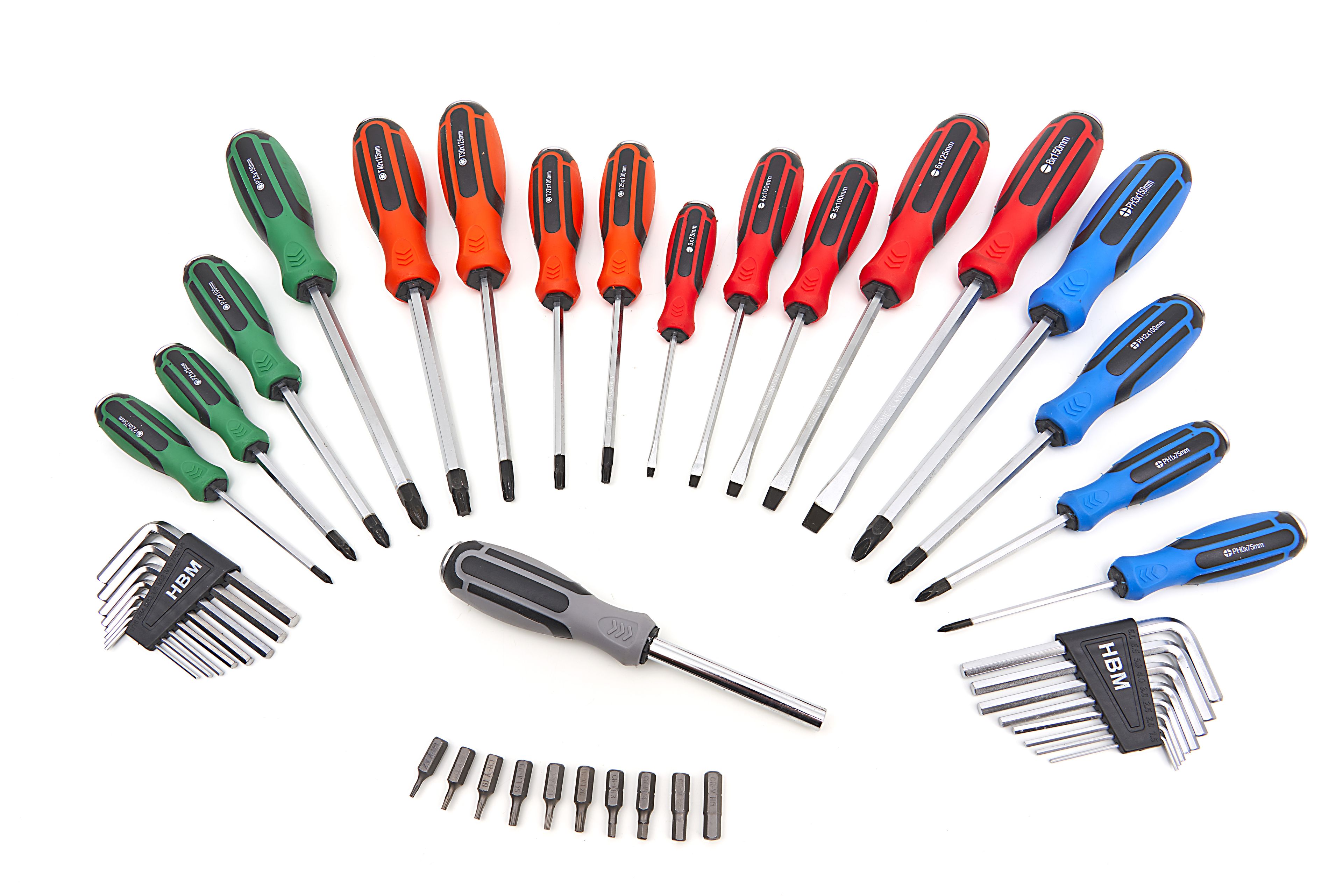 HBM Profi 44 Delige Slagvaste Schroevendraaierset Image 5