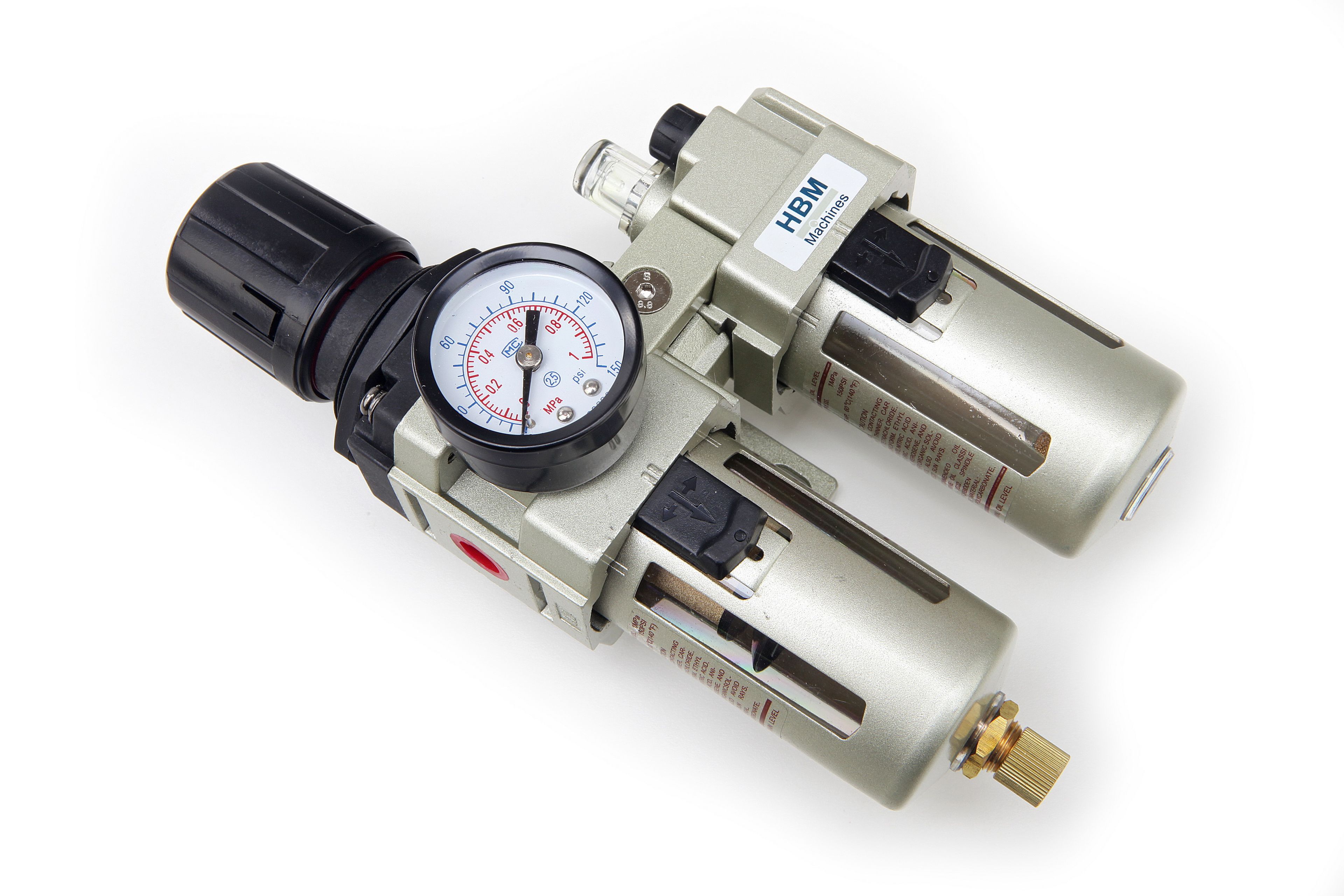 Déshumidificateur professionnel HBM, régulateur de pression, pulvérisateur d'huile