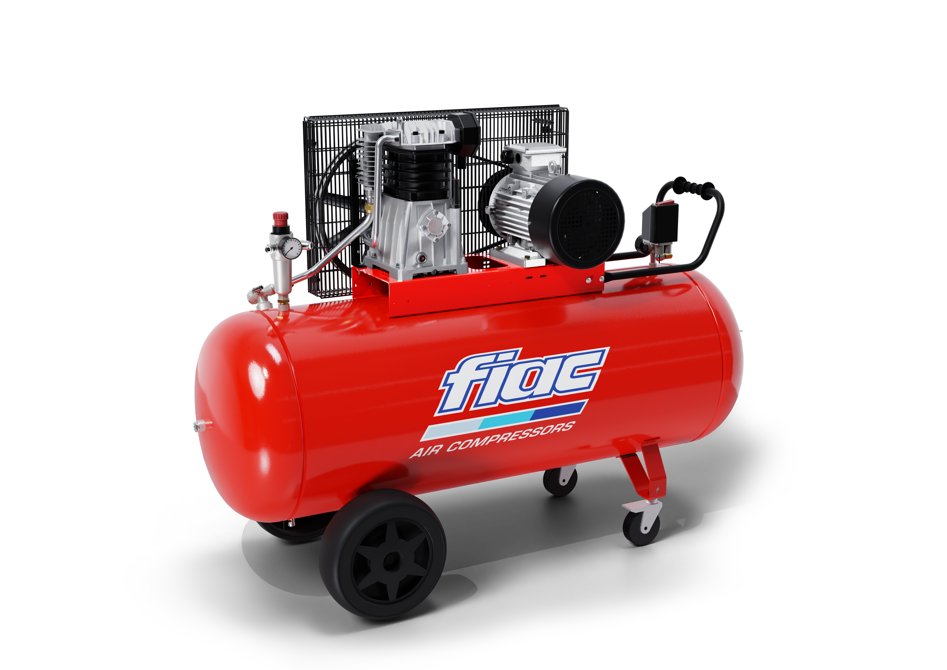 Fiac stille compressor AB 300/590 5,5 PK 270 liter Image 3