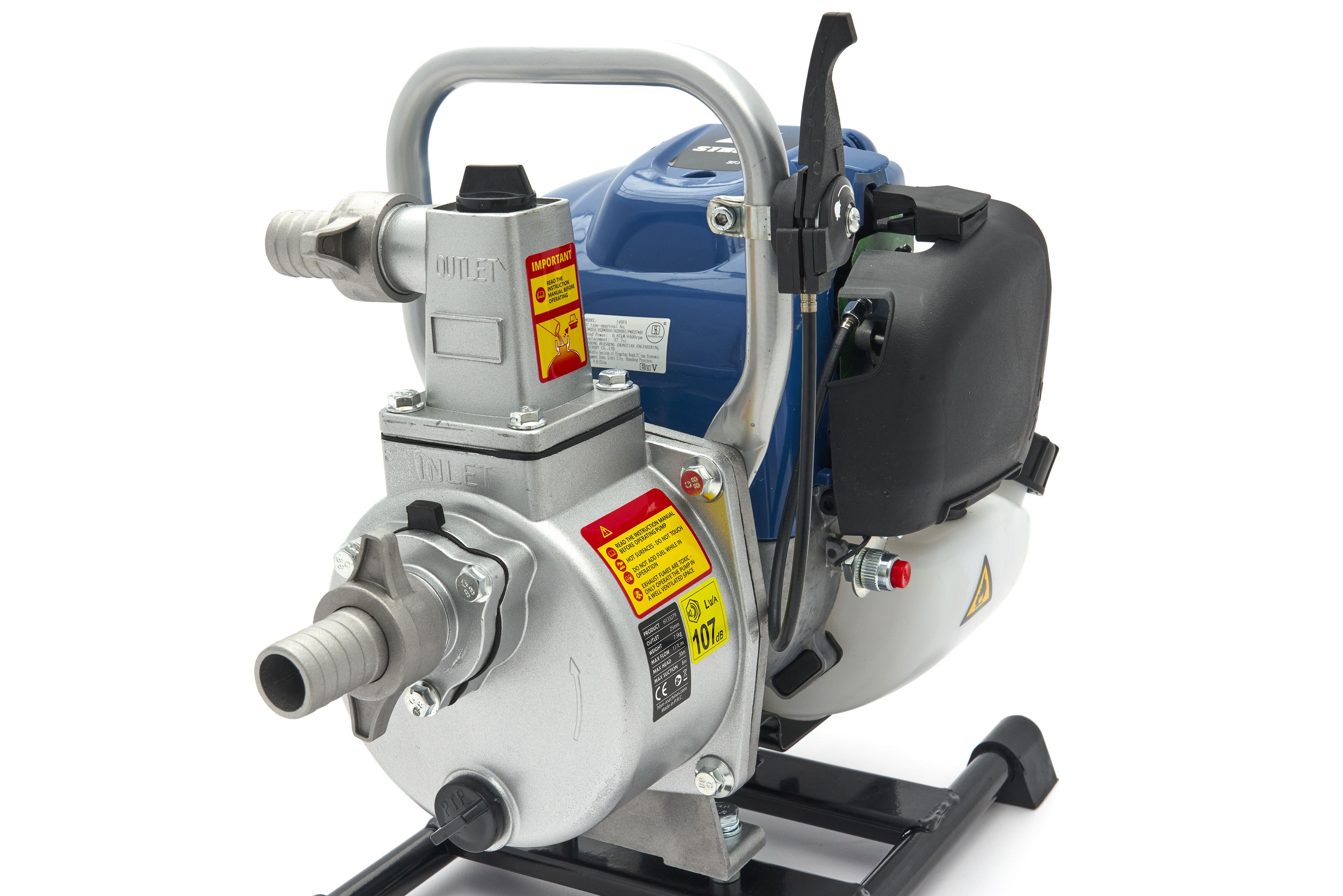 Bomba de agua HBM motor de gasolina de 4 tiempos Image 10