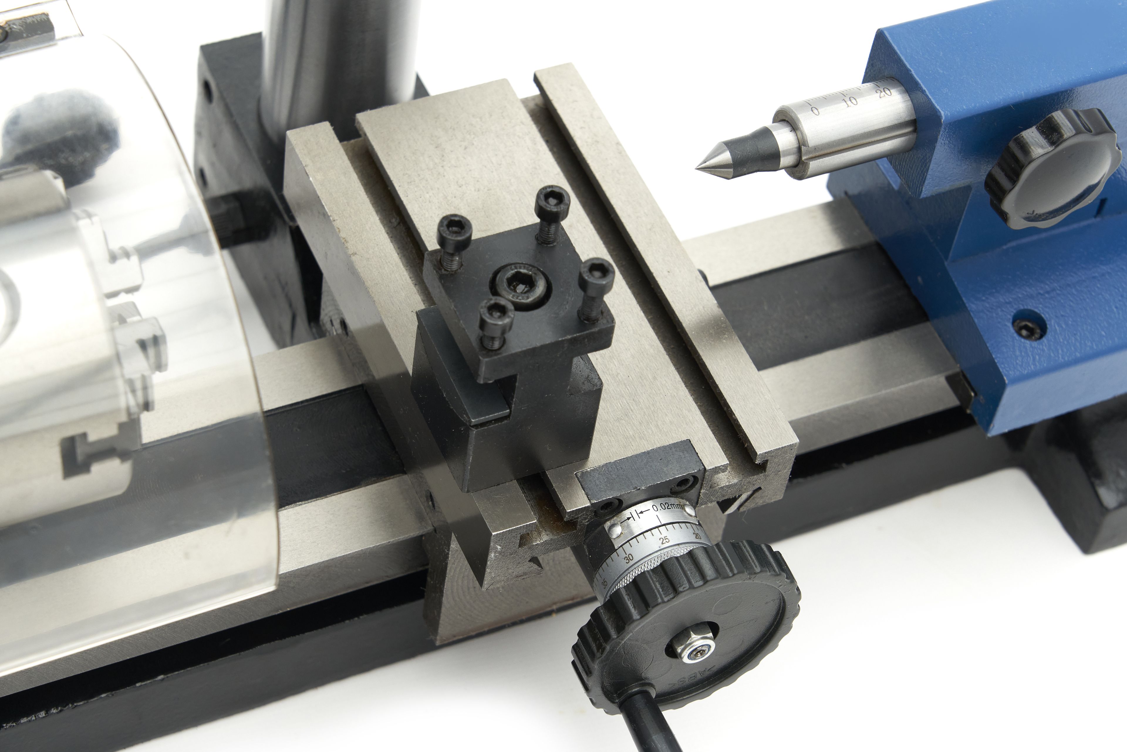 HBM mini tornio per metallo 140 x 250 compact BF Image 16