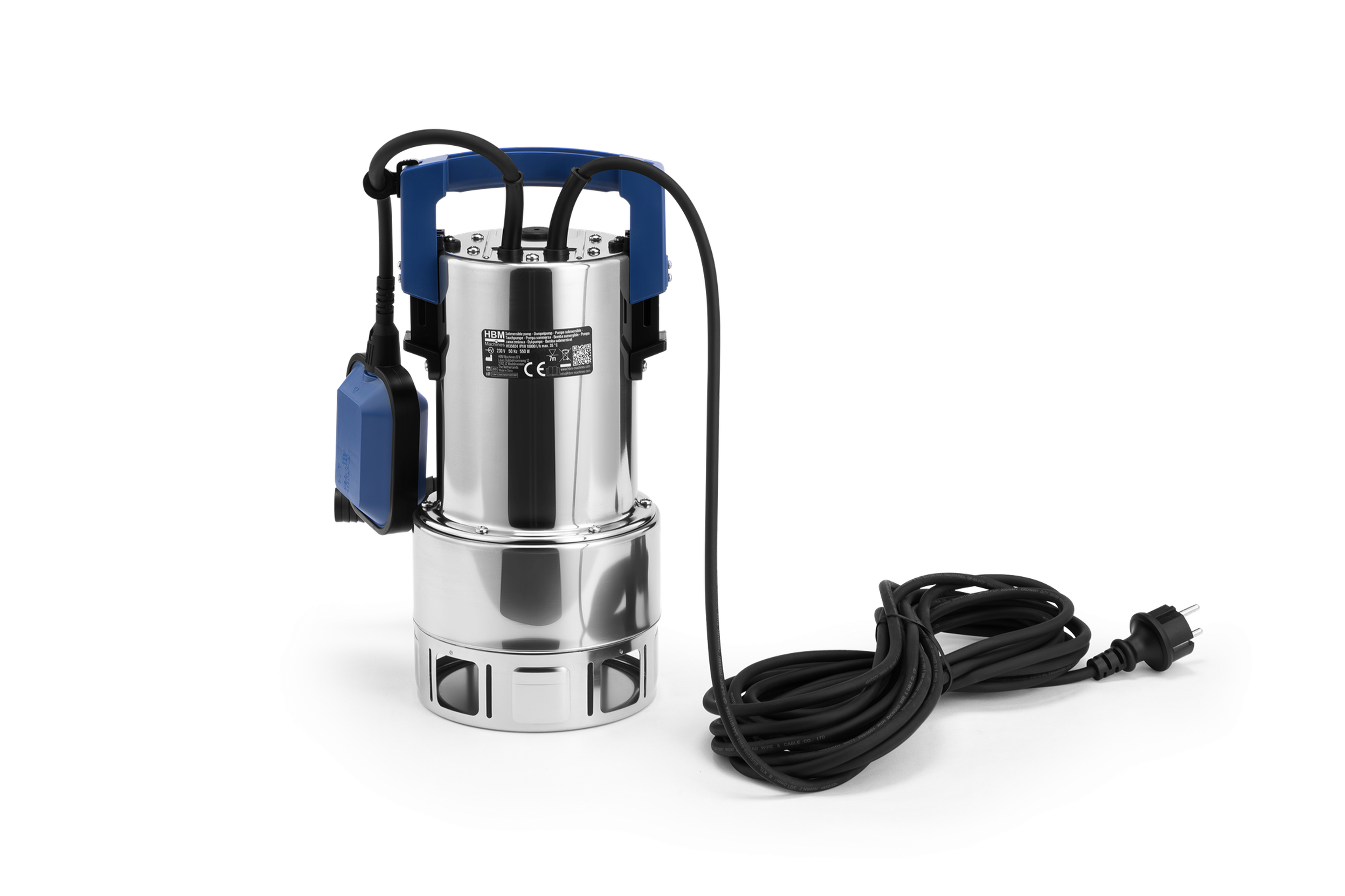 HBM pompa sommersa acque sporche inox 550W 10000 l/h Image 5