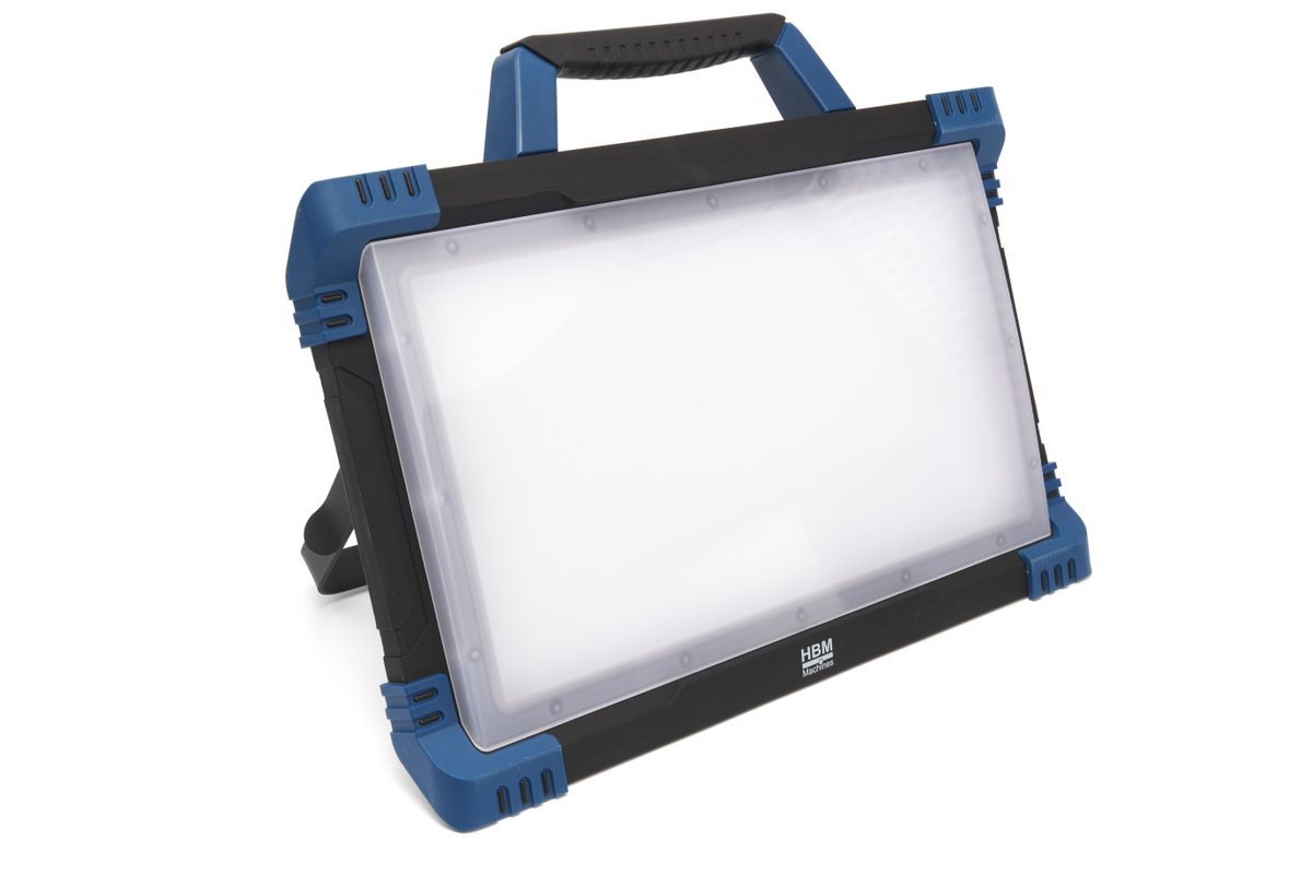 HBM foco LED de obra 5000 K, clase 1