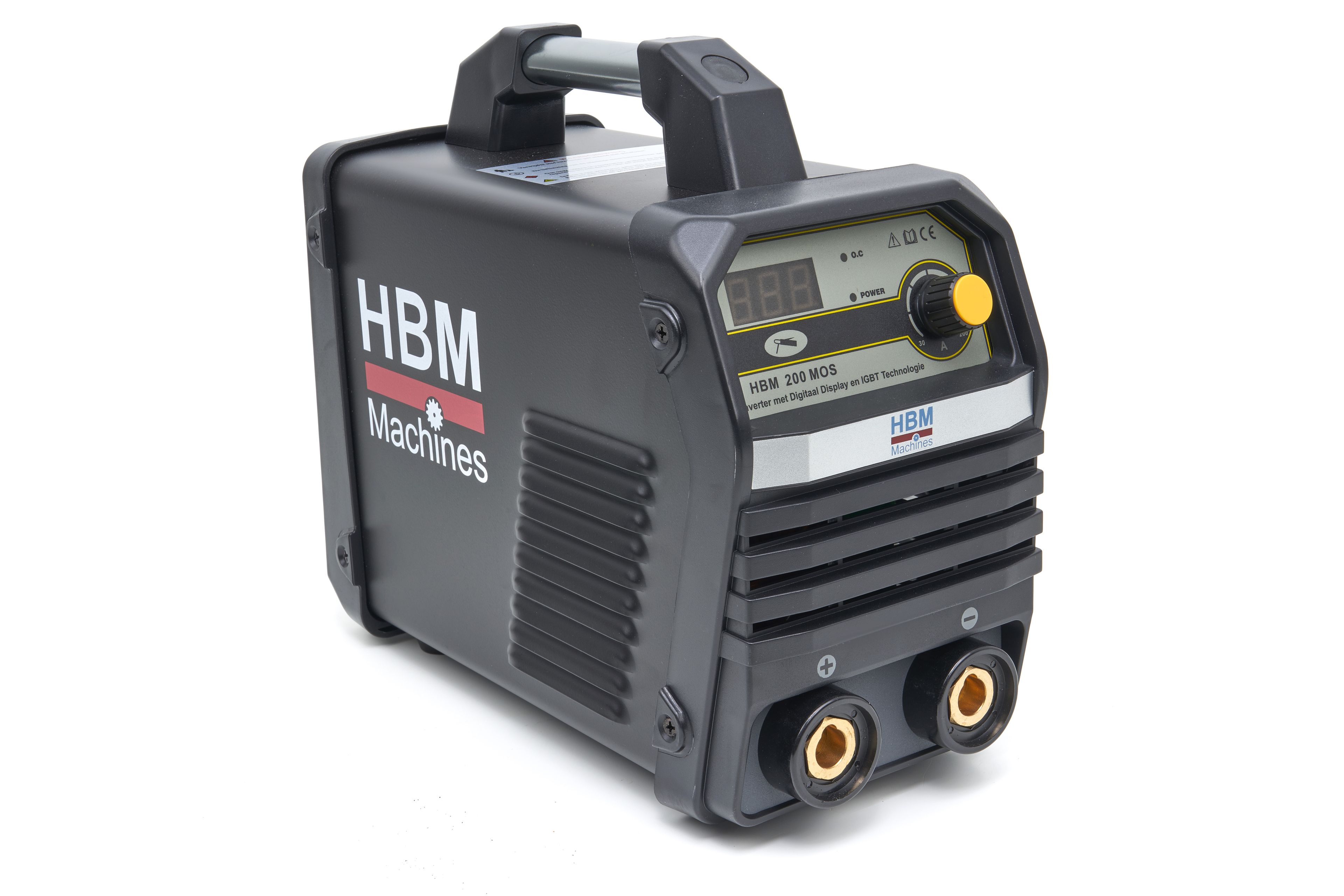 Inverter HBM 200A con Display Digitale e Tecnologia IGBT Nero Image 2
