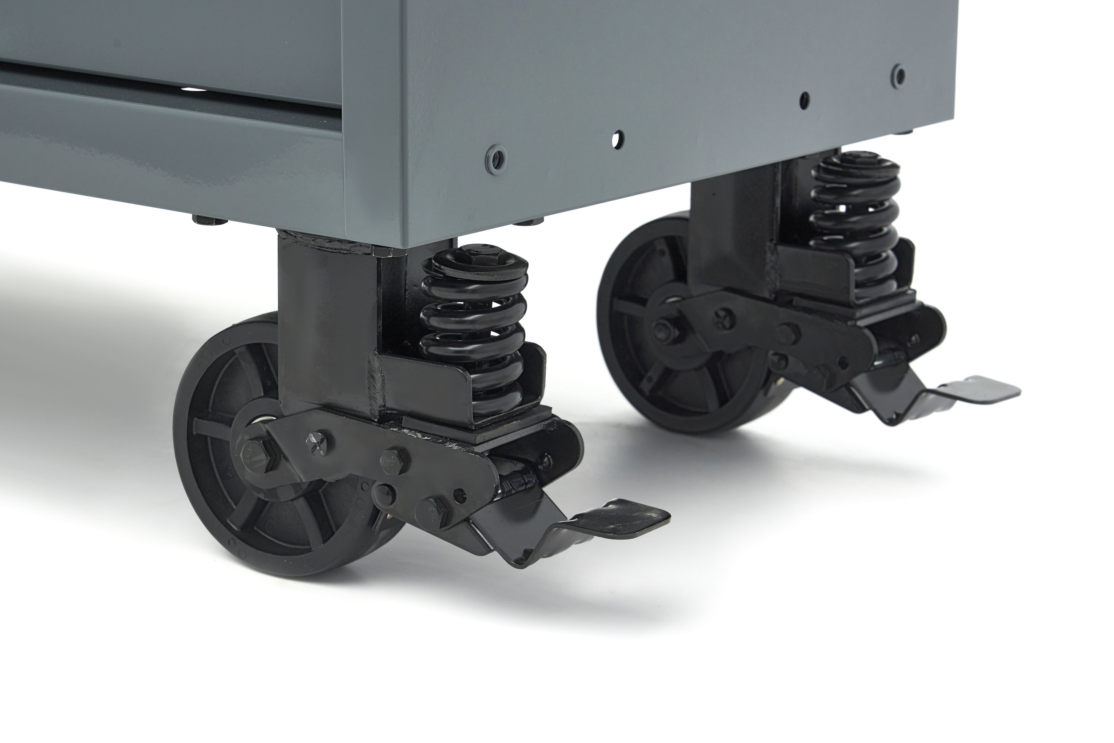 HBM gereedschapswagen, 14 laden, 182 cm, grijs Image 4