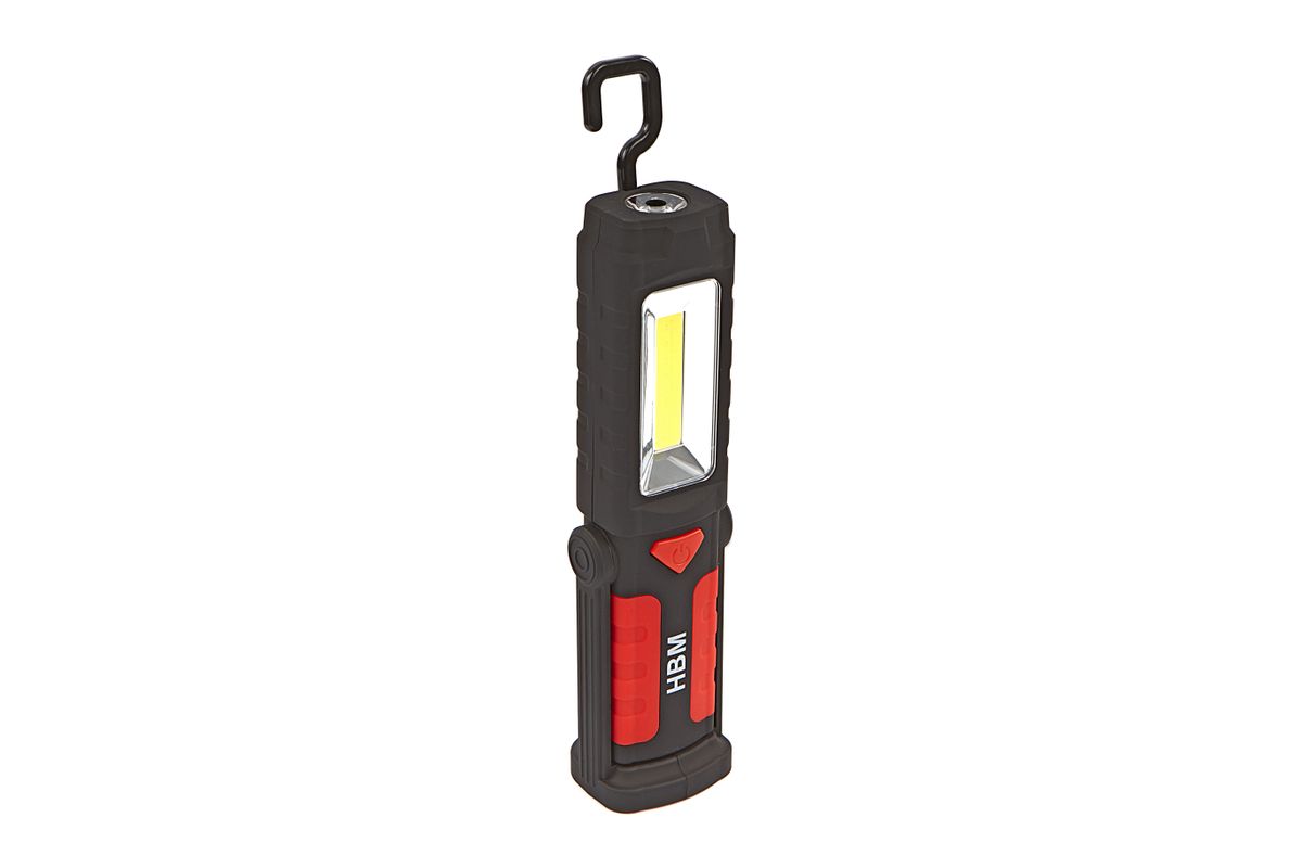 HBM linterna LED magnética 3 en 1 220 lúmenes