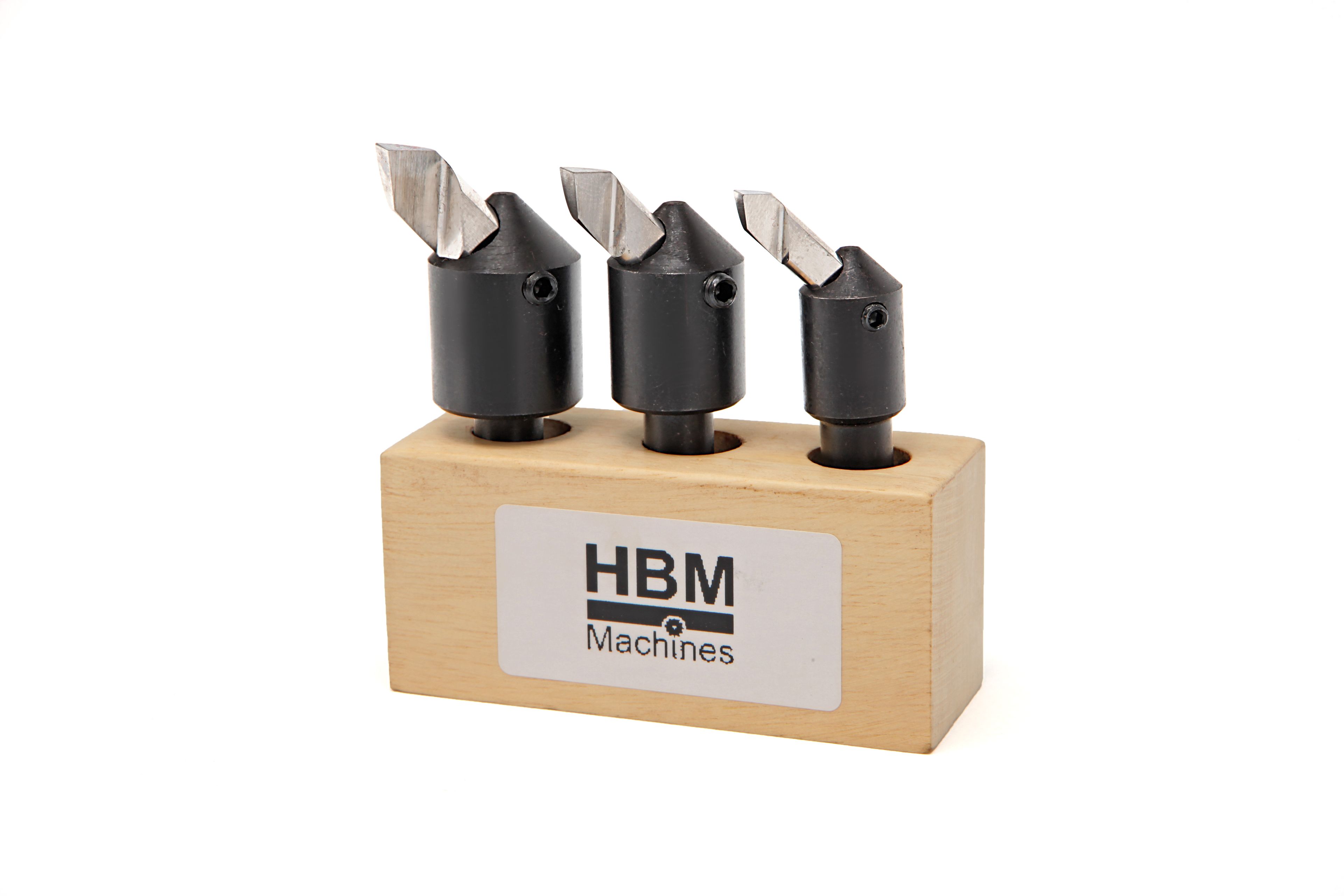Conjunto de Cabezas de Corte HBM 3 Piezas Modelo Pequeño 1