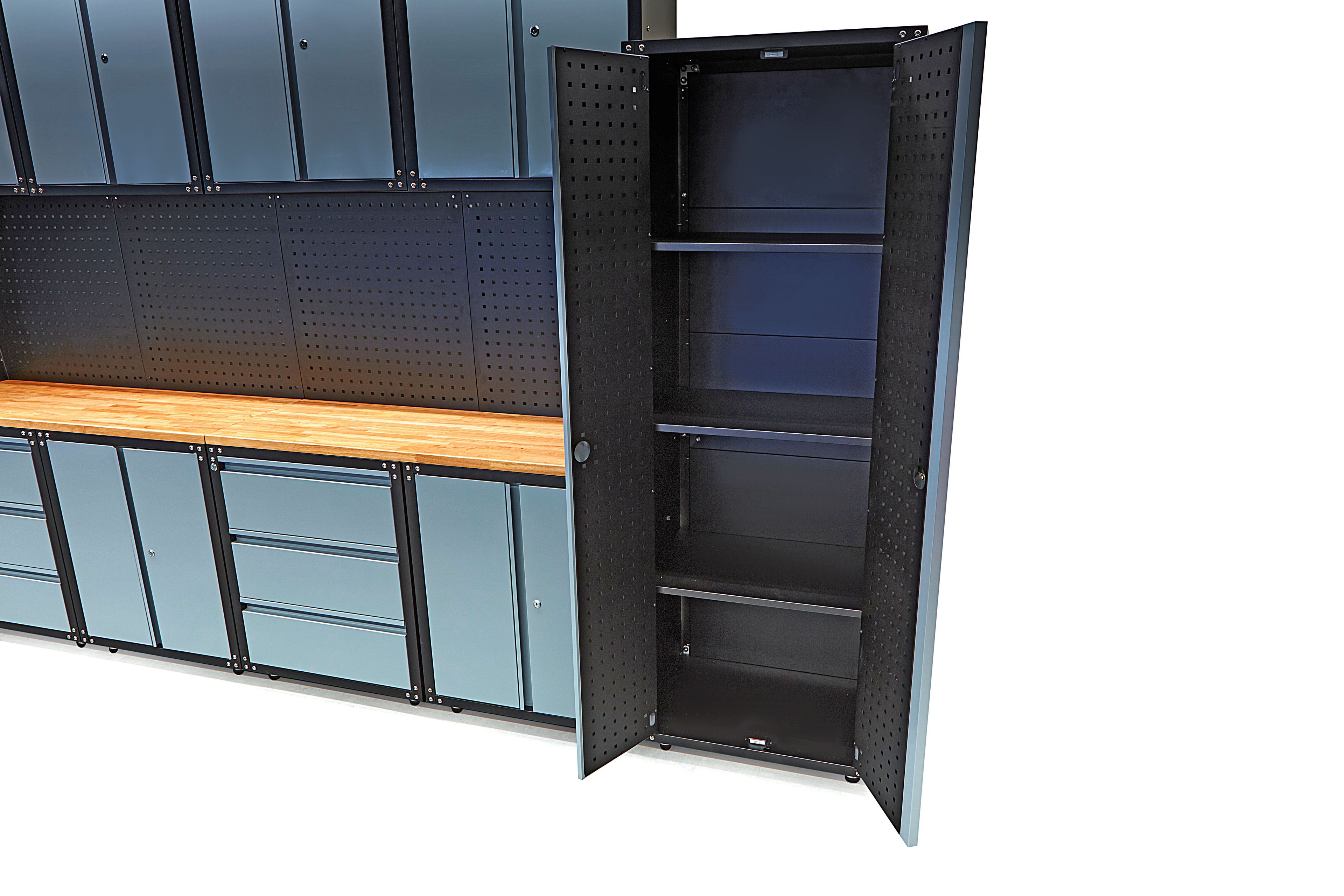 Système d'atelier premium HBM, 16 pièces, gris Image 6