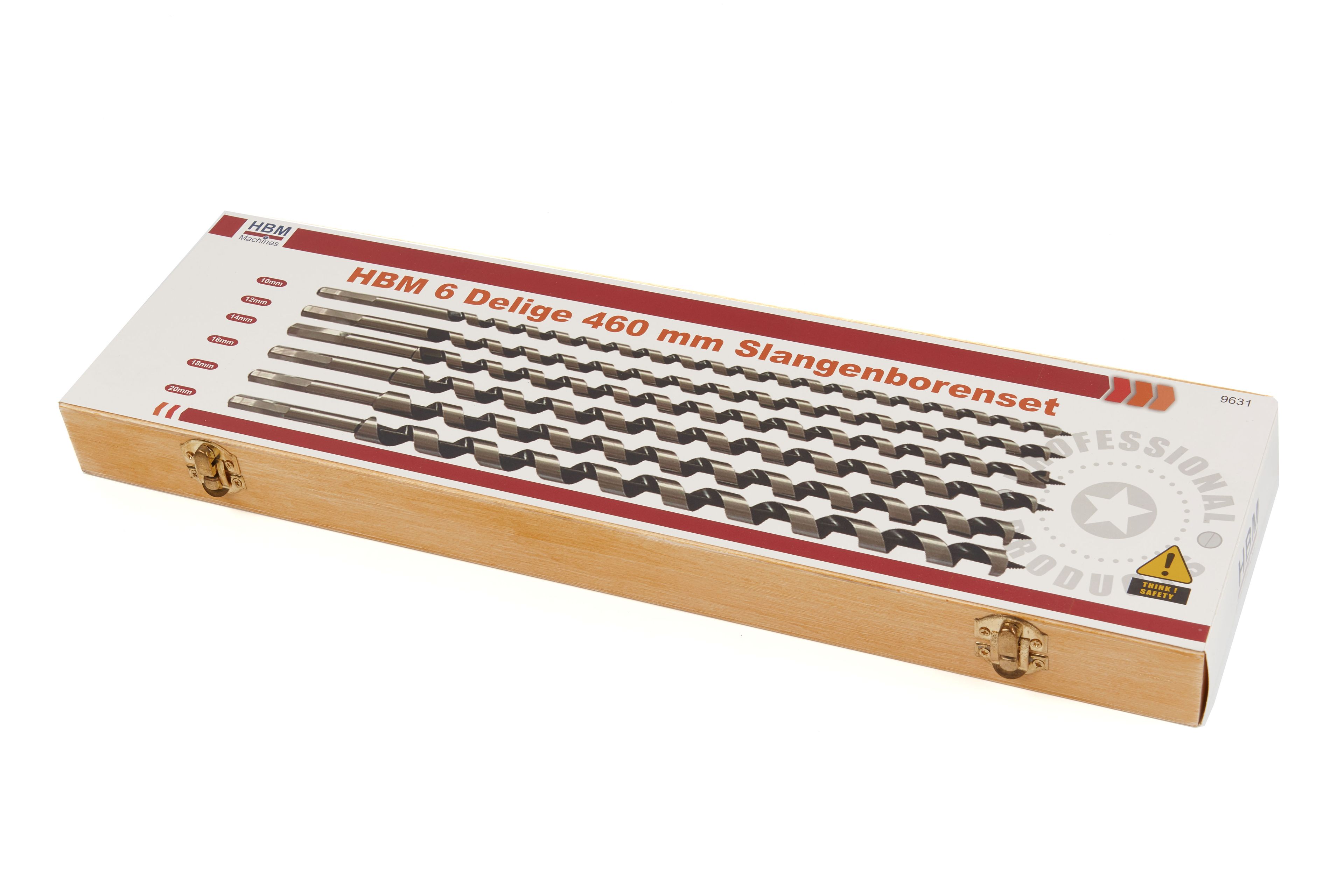 Conjunto de brocas con manguera HBM de 6 piezas de 460 mm Image 4
