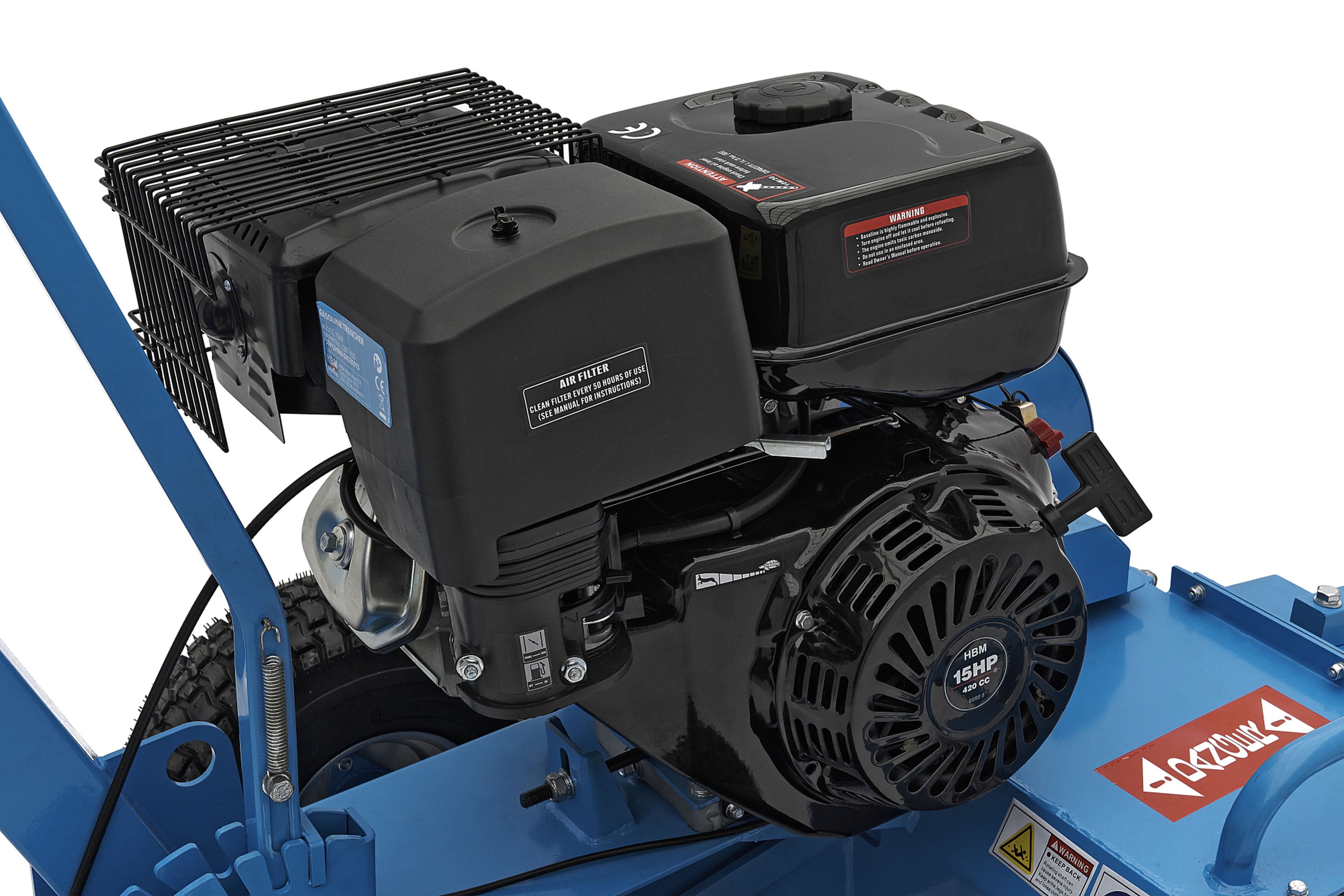 HBM Professional 15 HP Grabenfräse / Kabelschneider Image 17