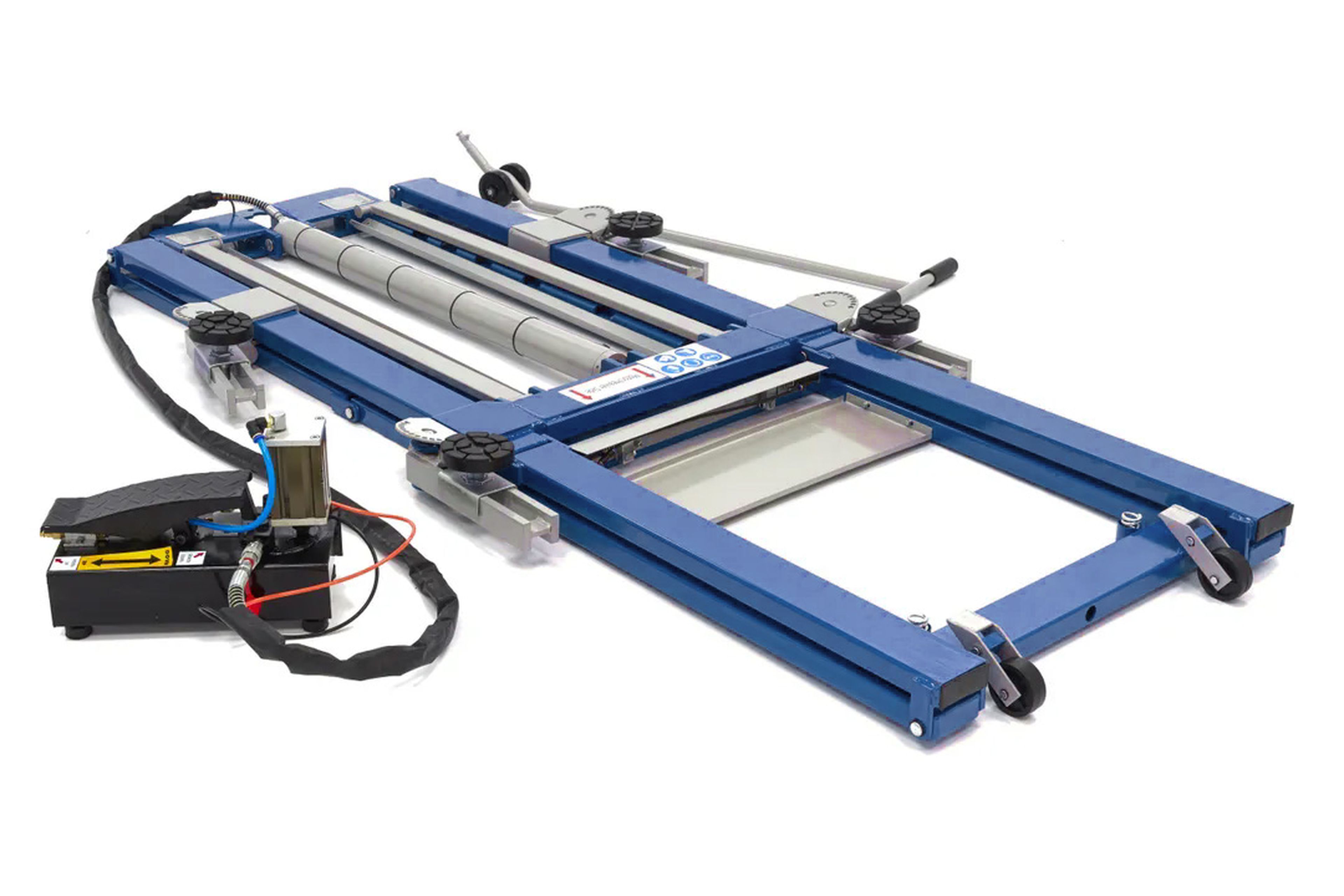 HBM 2500 Kg. Poetsbrug, Autobrug, Bandenbrug, Verstelbaar, Extra Laag Image 8