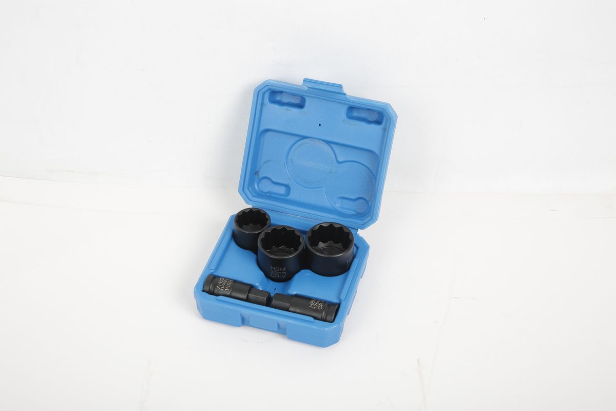 HBM 5-teiliger 12-Punkt-Gelenkwellensatz, Montagesatz mit 1/2 inch Tülle für VAG