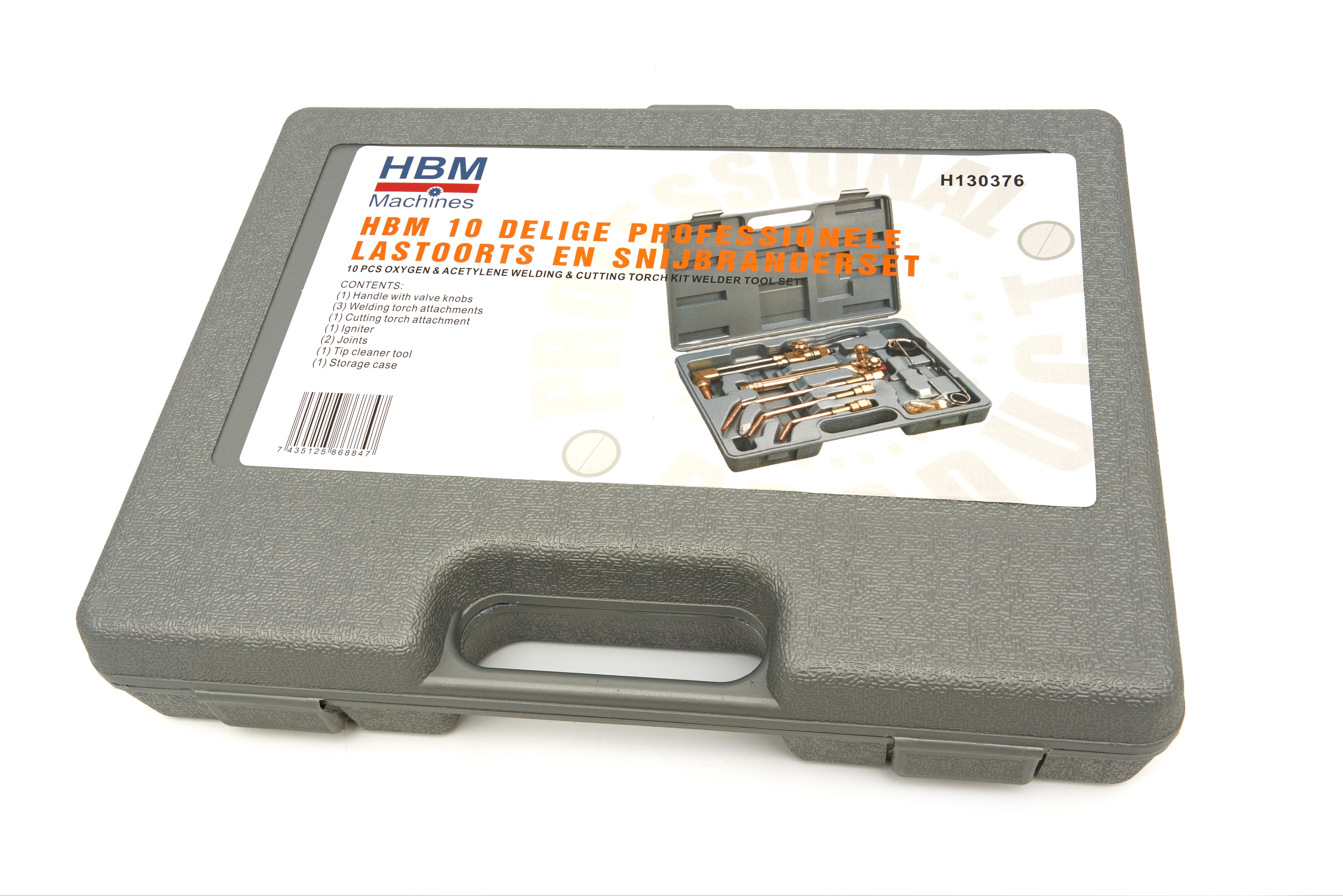 HBM 10-teiliges professionelles Schweißbrenner- und Schneidbrenner-Set Image 10