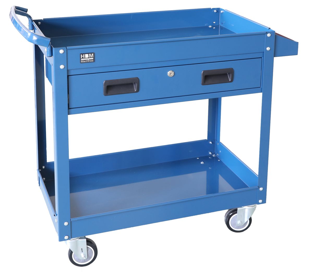 Carretilla de herramientas HBM de 90 cm, azul