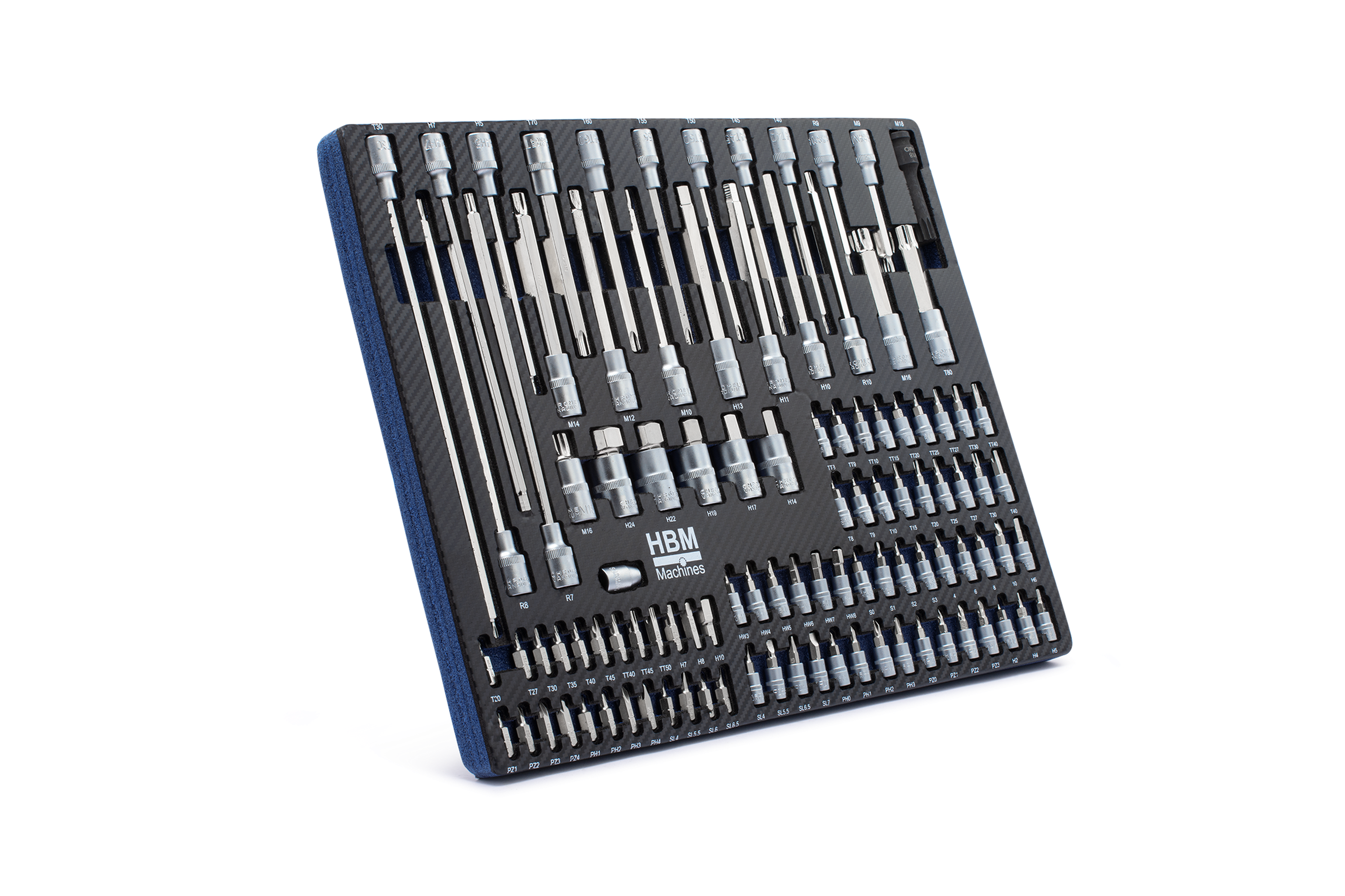 HBM inlays met gereedschapset 262-delig, voor gereedschapswagen, blauw Image 9