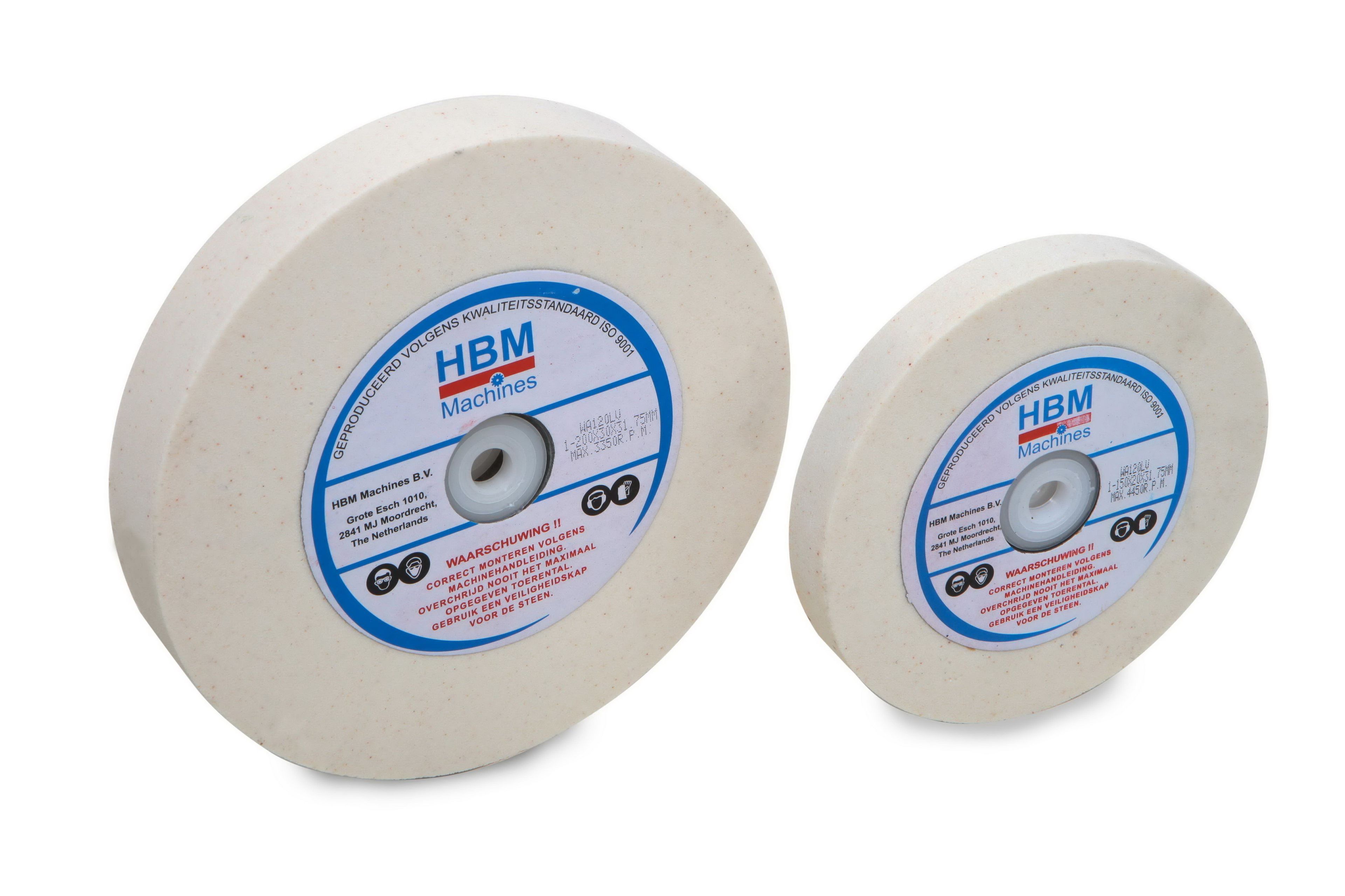 HBM Pierres à affûter HSS – Blanc grain 120