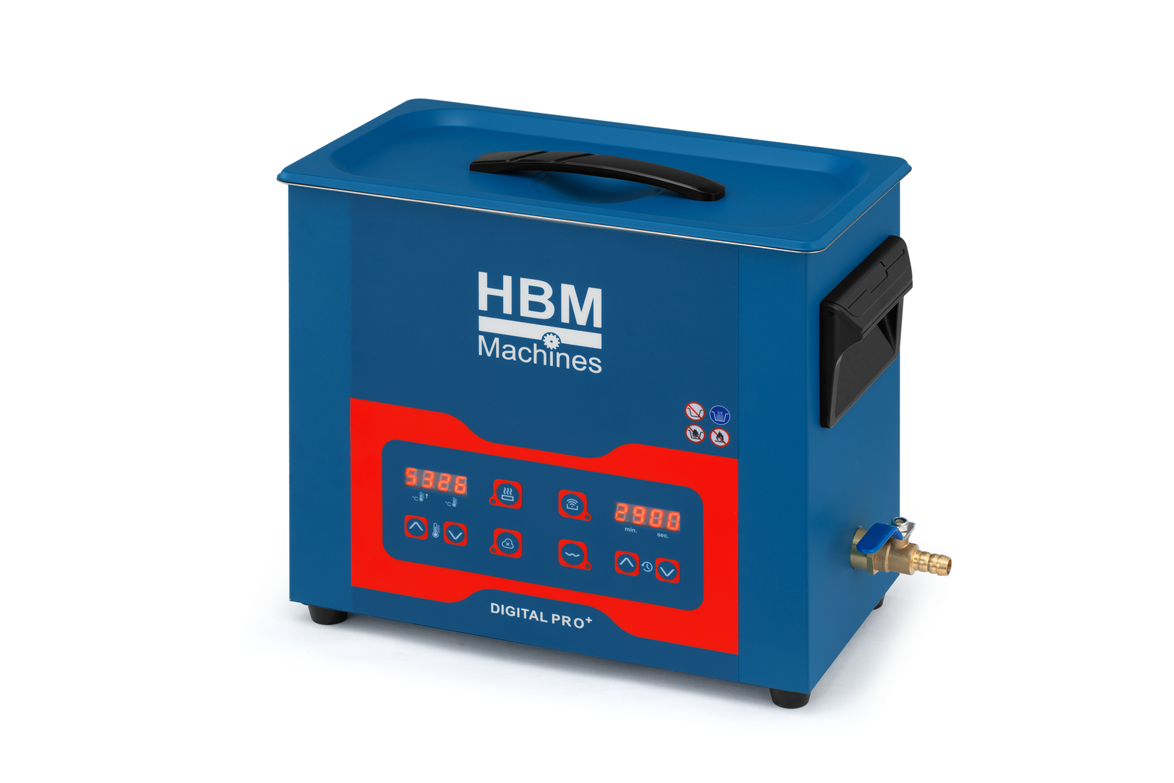 HBM pulitori ad ultrasuoni, blu 7,5 l Image 2