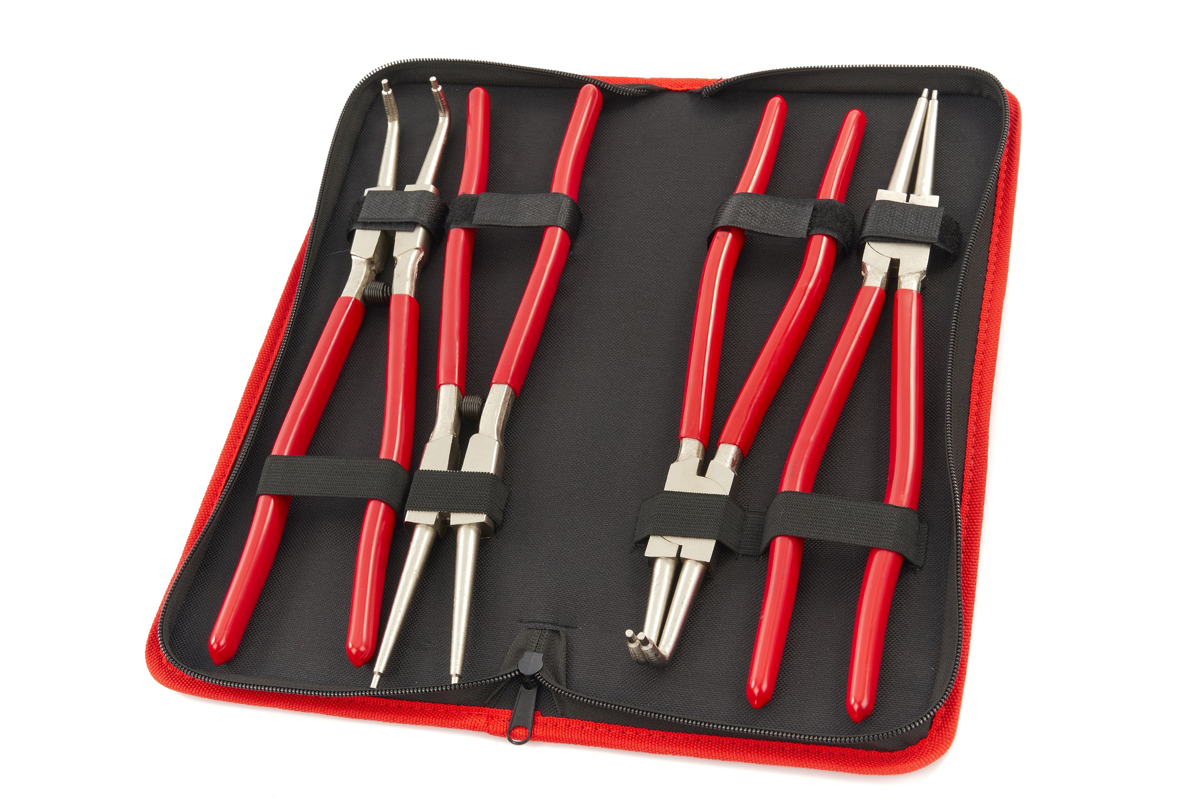 HBM 4 Delige 300 mm Seegerringtangenset, Borgveertangenset Image 3