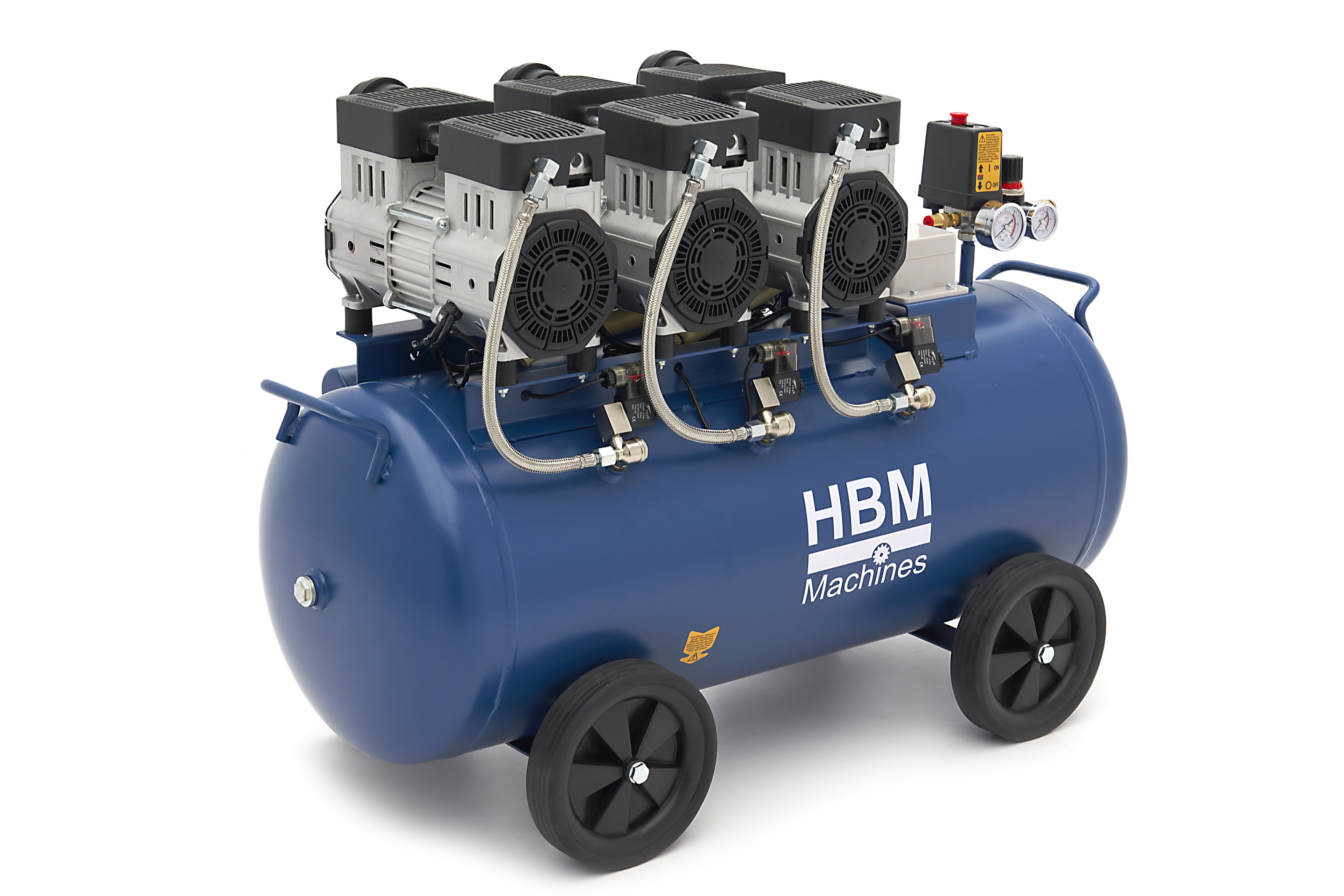 HBM Compresseur silencieux sans huile 90 litres Image 8