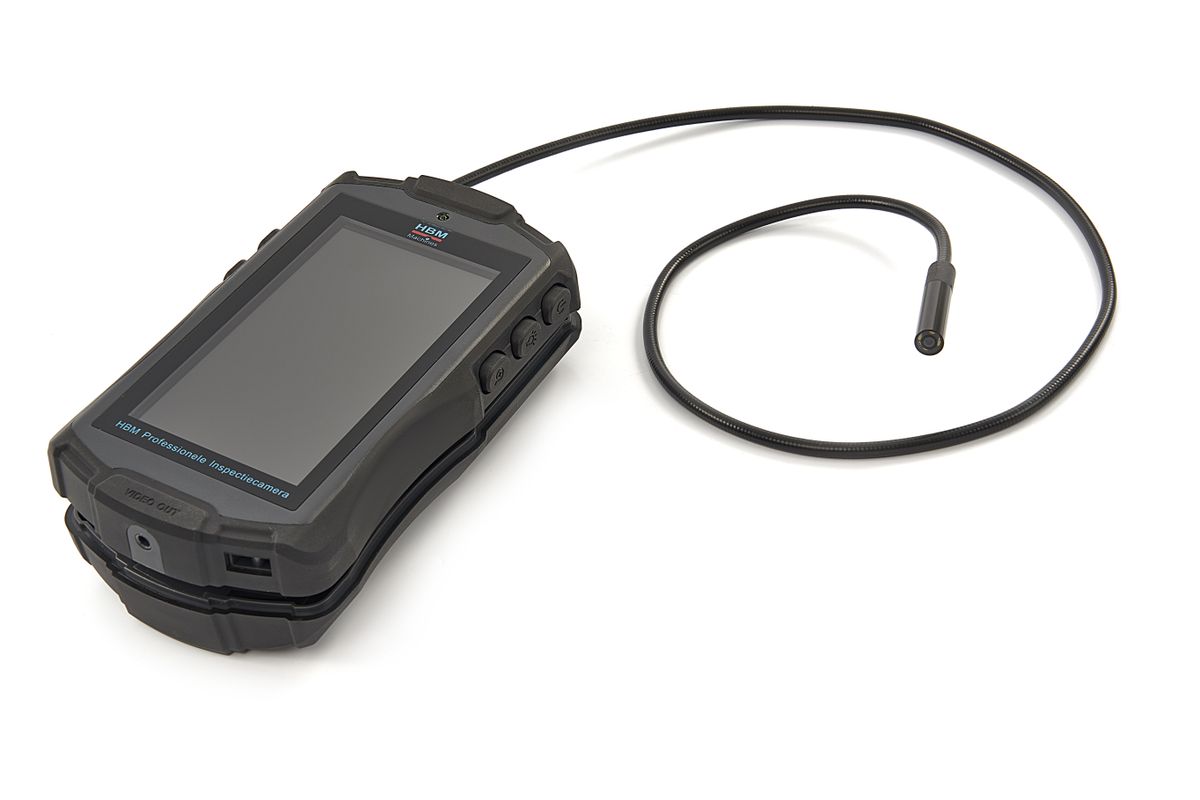 Cámara de Inspección Profesional HBM, Endoscopio con 110 mm. Pantalla LCD a color completa