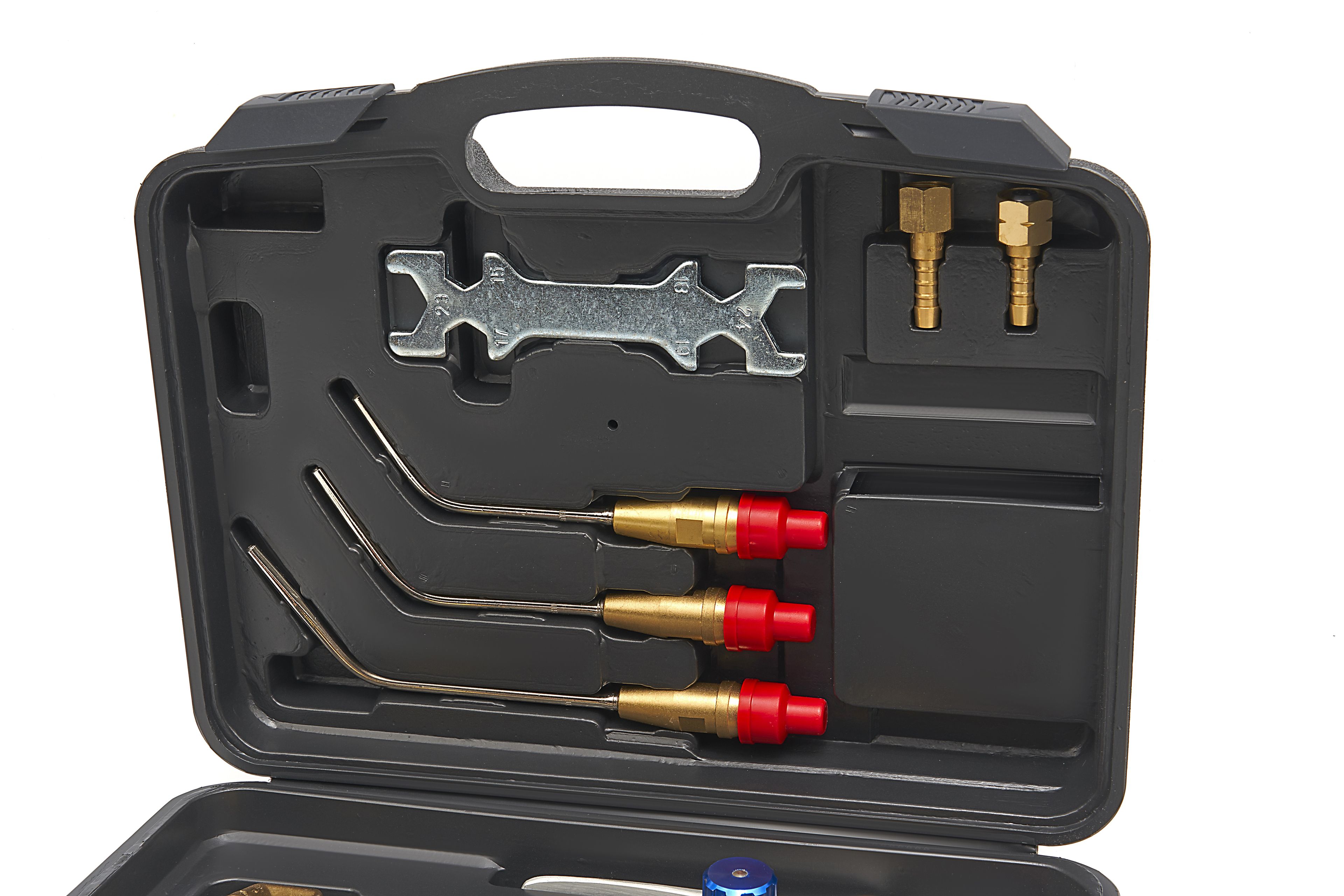 Set di bruciatore per saldature e taglio HBM combinato 11 pezzi Image 3