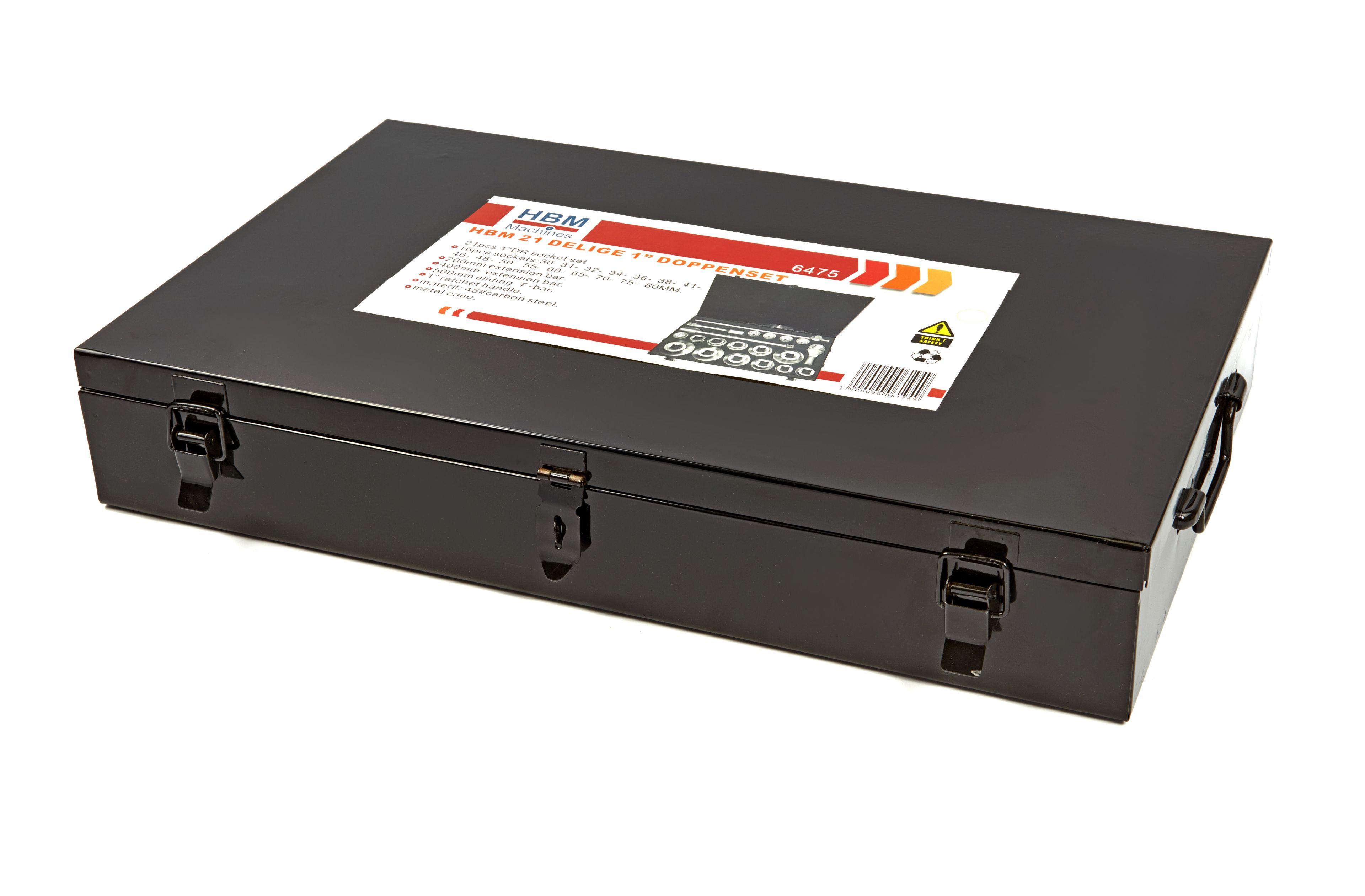 HBM Jeu de douilles 1 inch 21 pièces Image 4