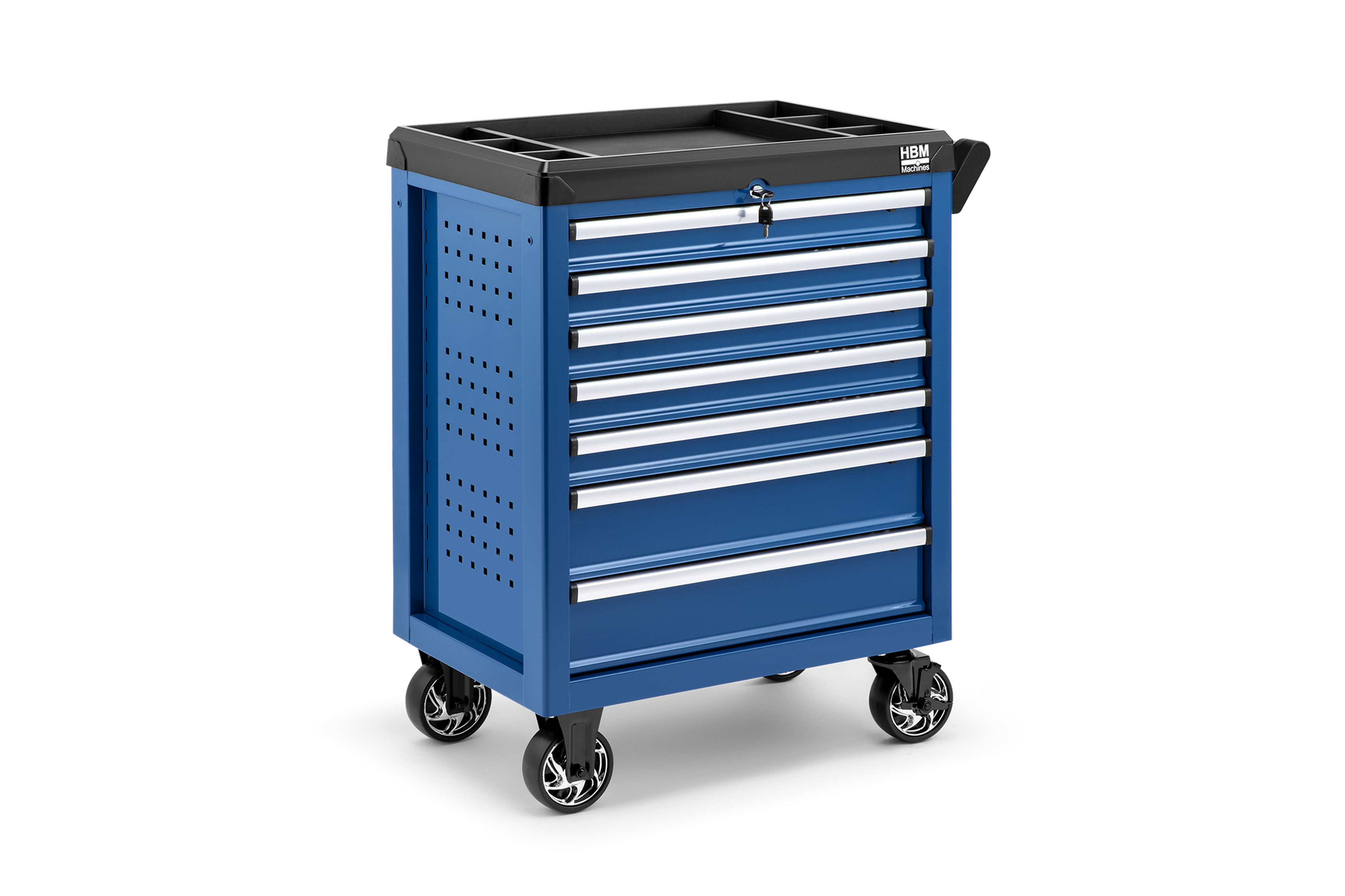 HBM gevulde gereedschapswagen 154-delig blauw Image 4
