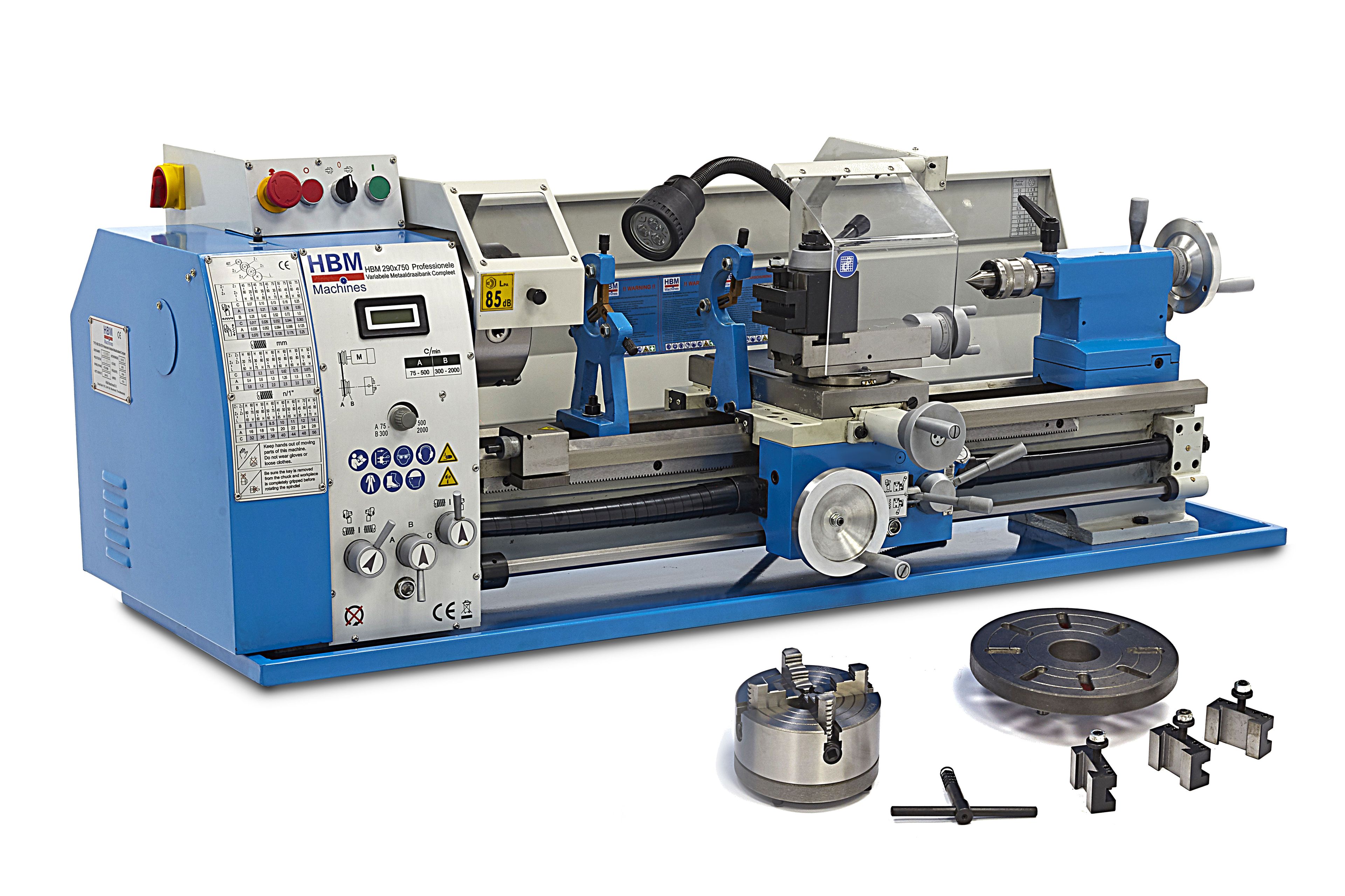 HBM torno para metal 290 x 750 Image 3