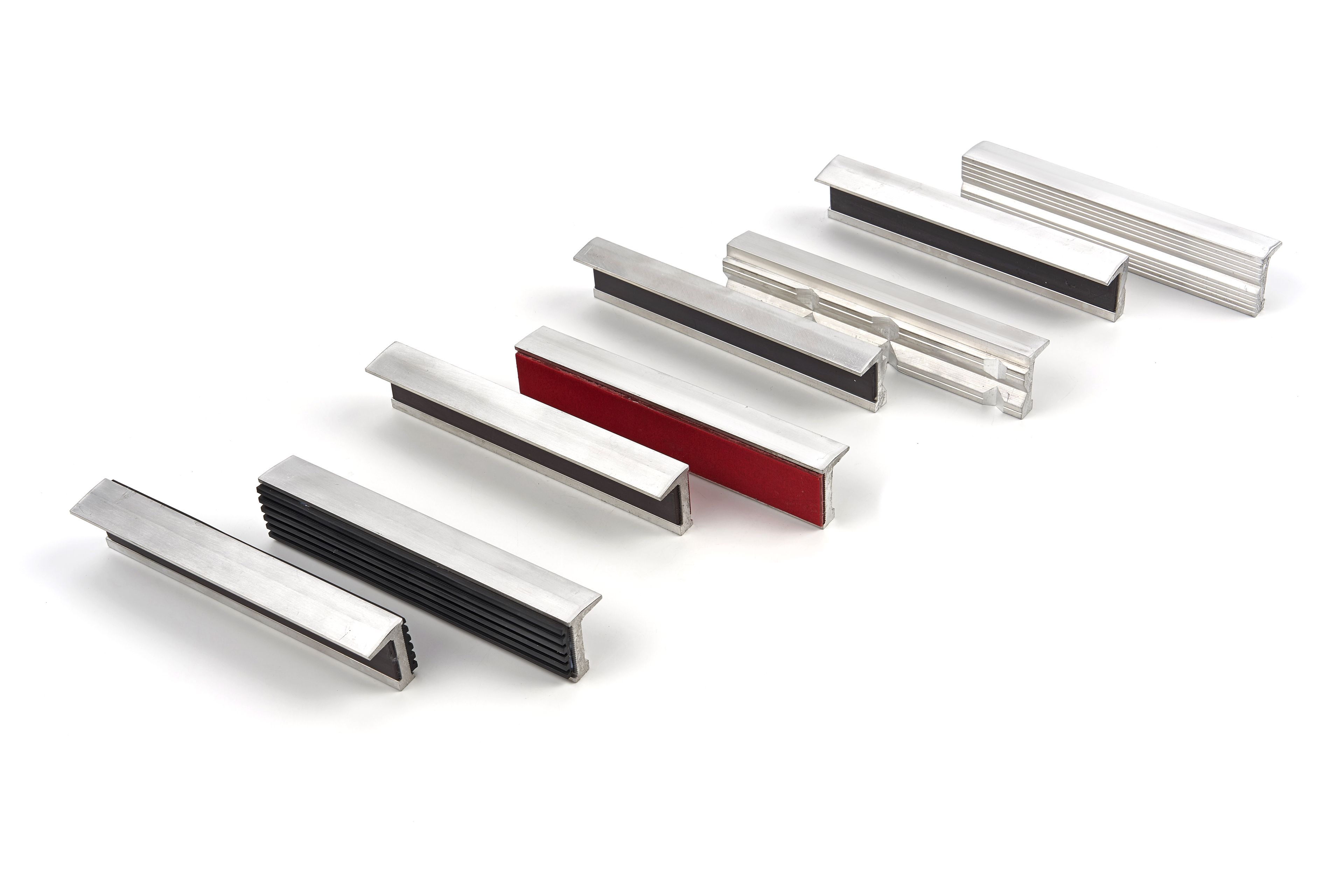 Ensemble de 4 mâchoires supérieures en aluminium HBM pour 125 mm Image 3