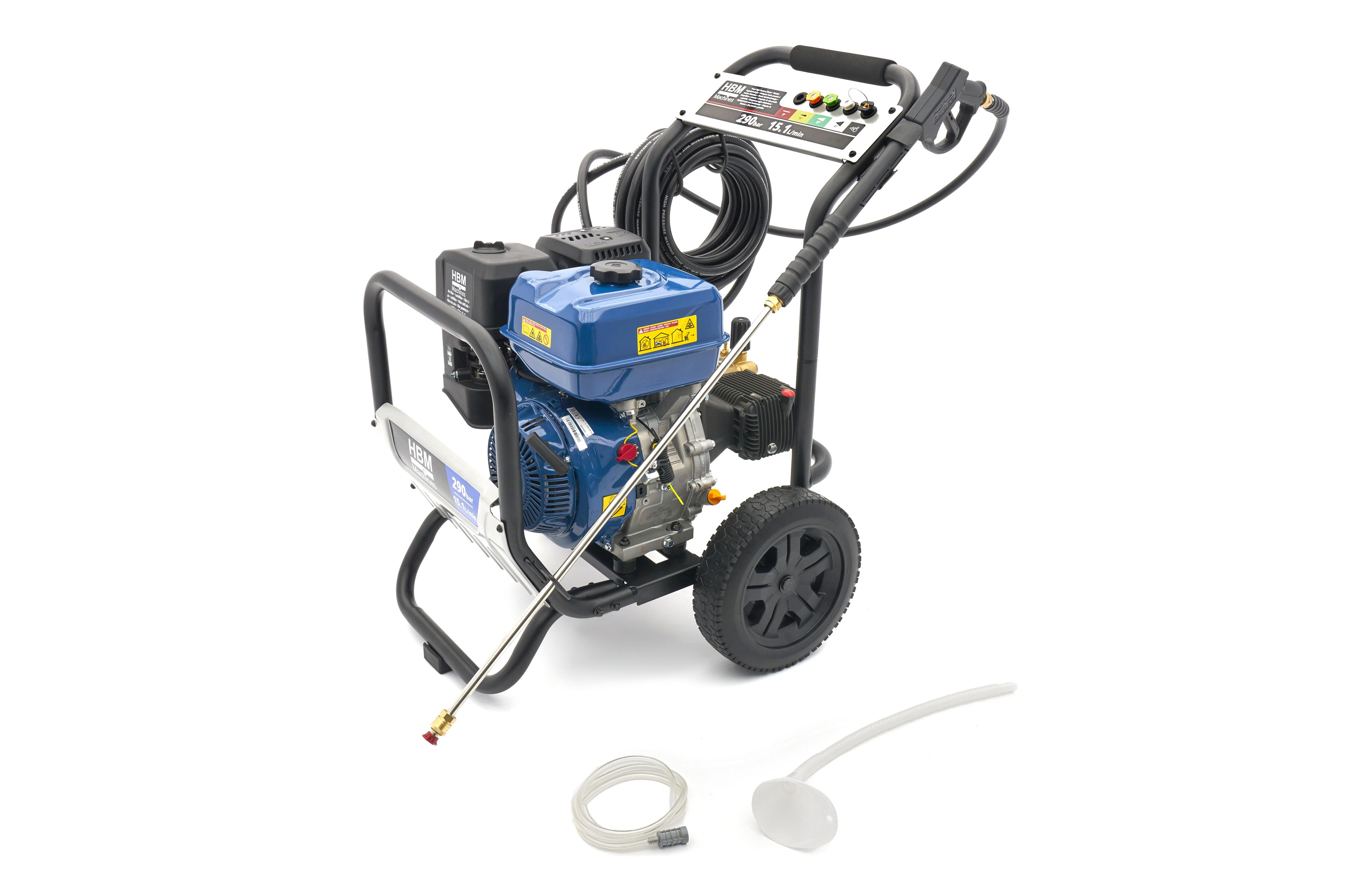 HBM benzine hogedrukreiniger 290 bar 15,1L/min 459cc Image 13