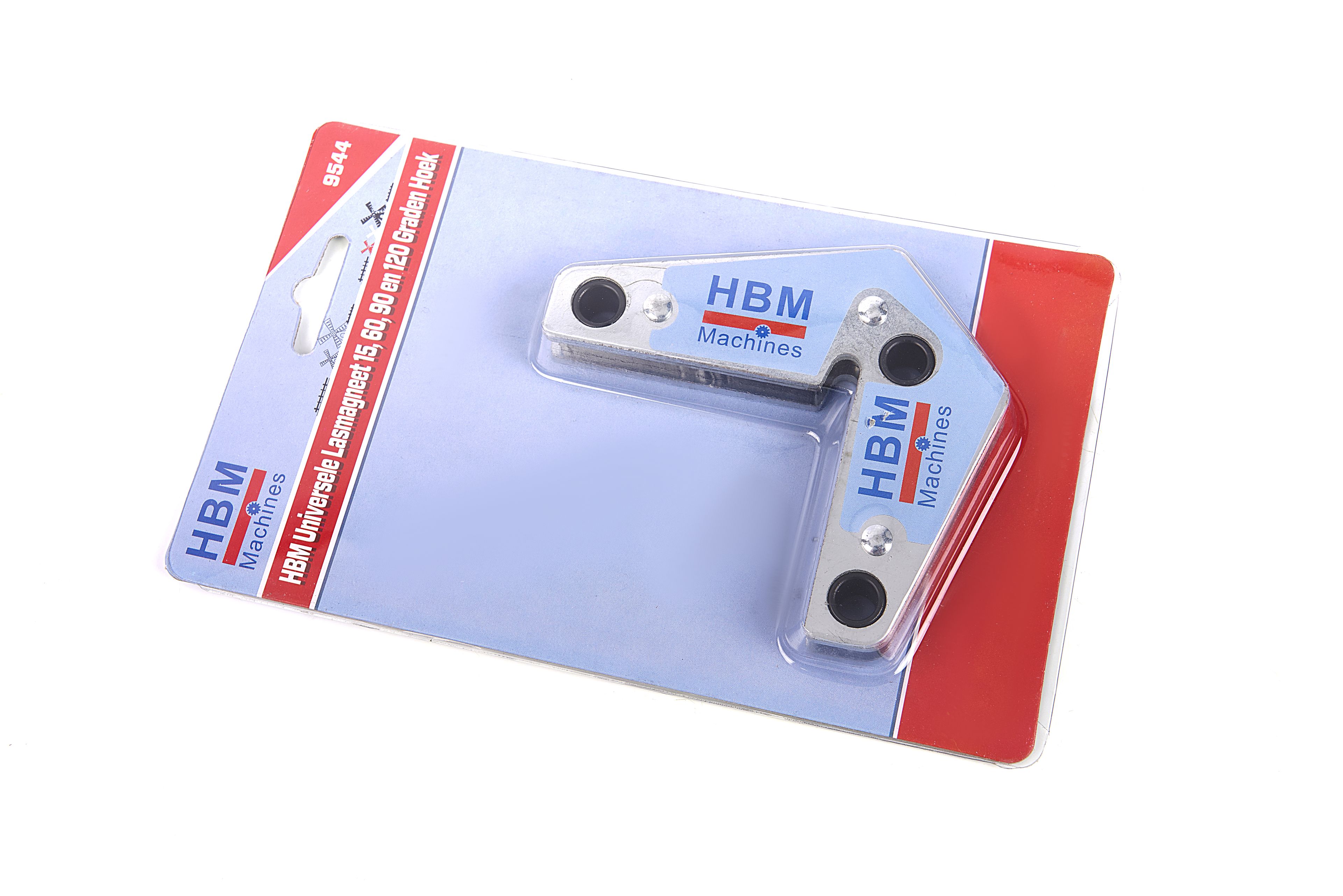 Aimant de soudage universel HBM, angle de 15 - 60 - 90 et 120 degrés. Image 3