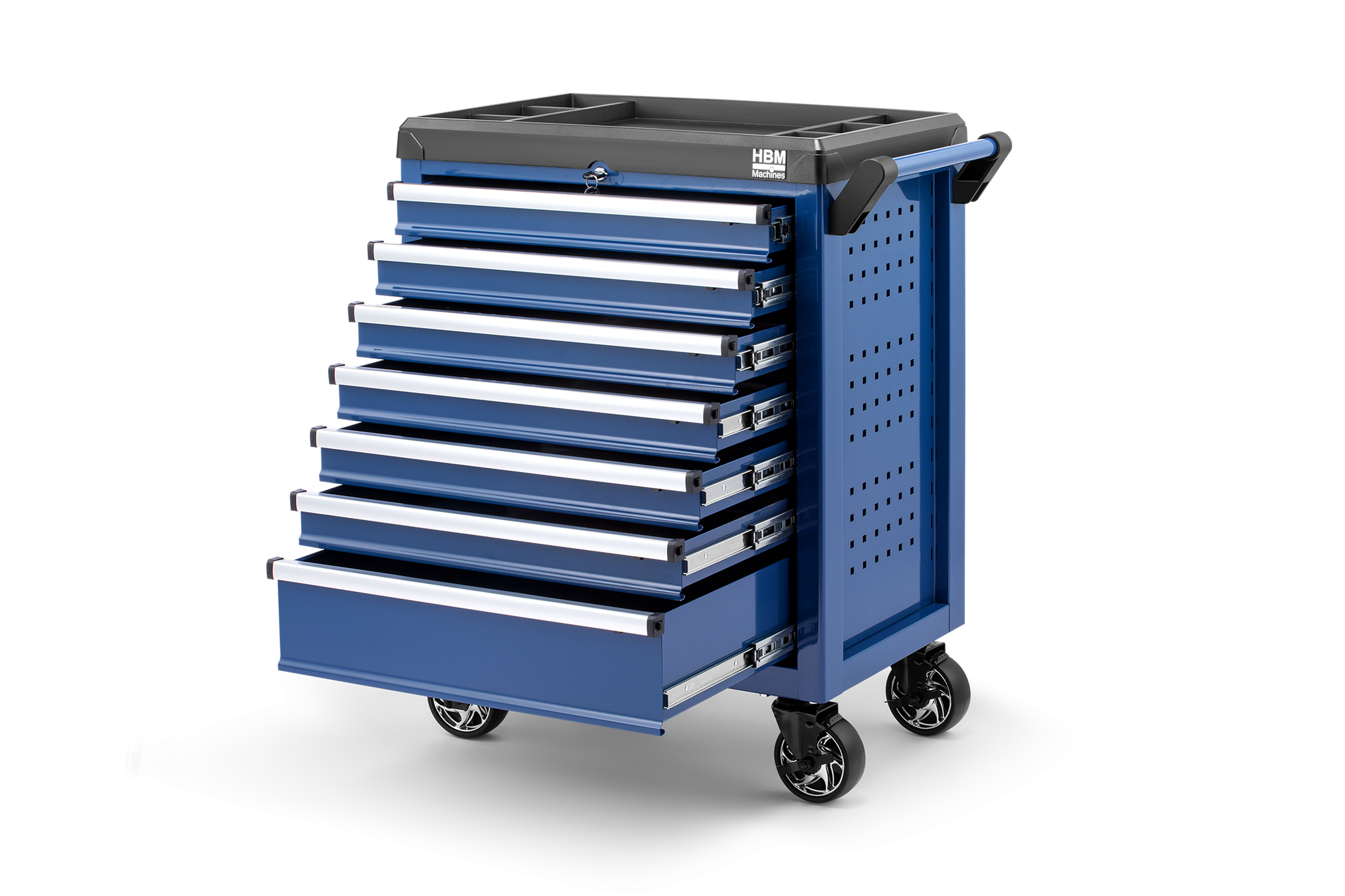 HBM gereedschapswagen 7 laden, model 2, blauw  Image 3