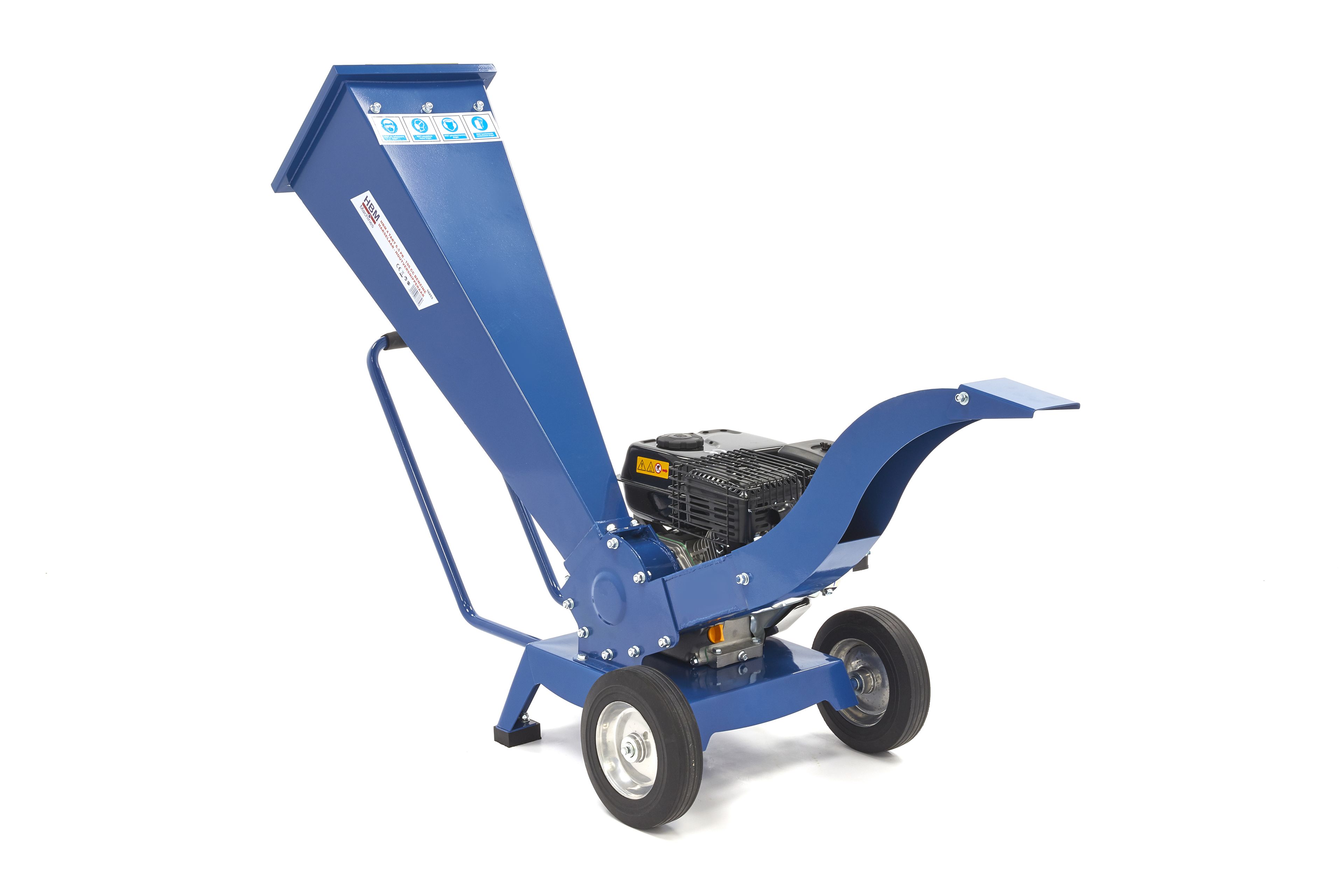 HBM Benzine hakselaar - houtversnipperaar 4 Takt 6.5 PK - 196 cc Image 3