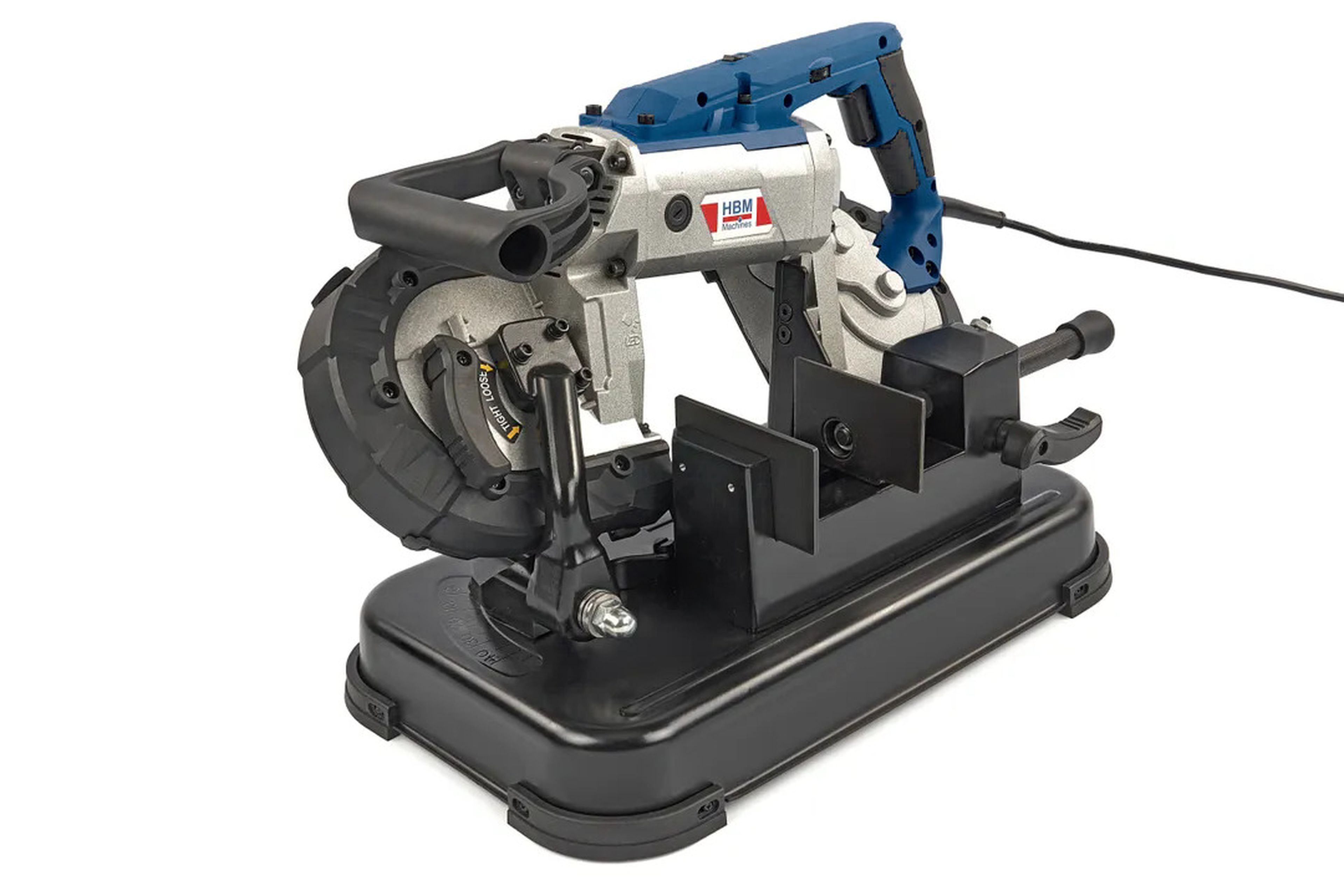 BM 1100 watts Scie à ruban portative pour métal à pas variable et amovible Image 2