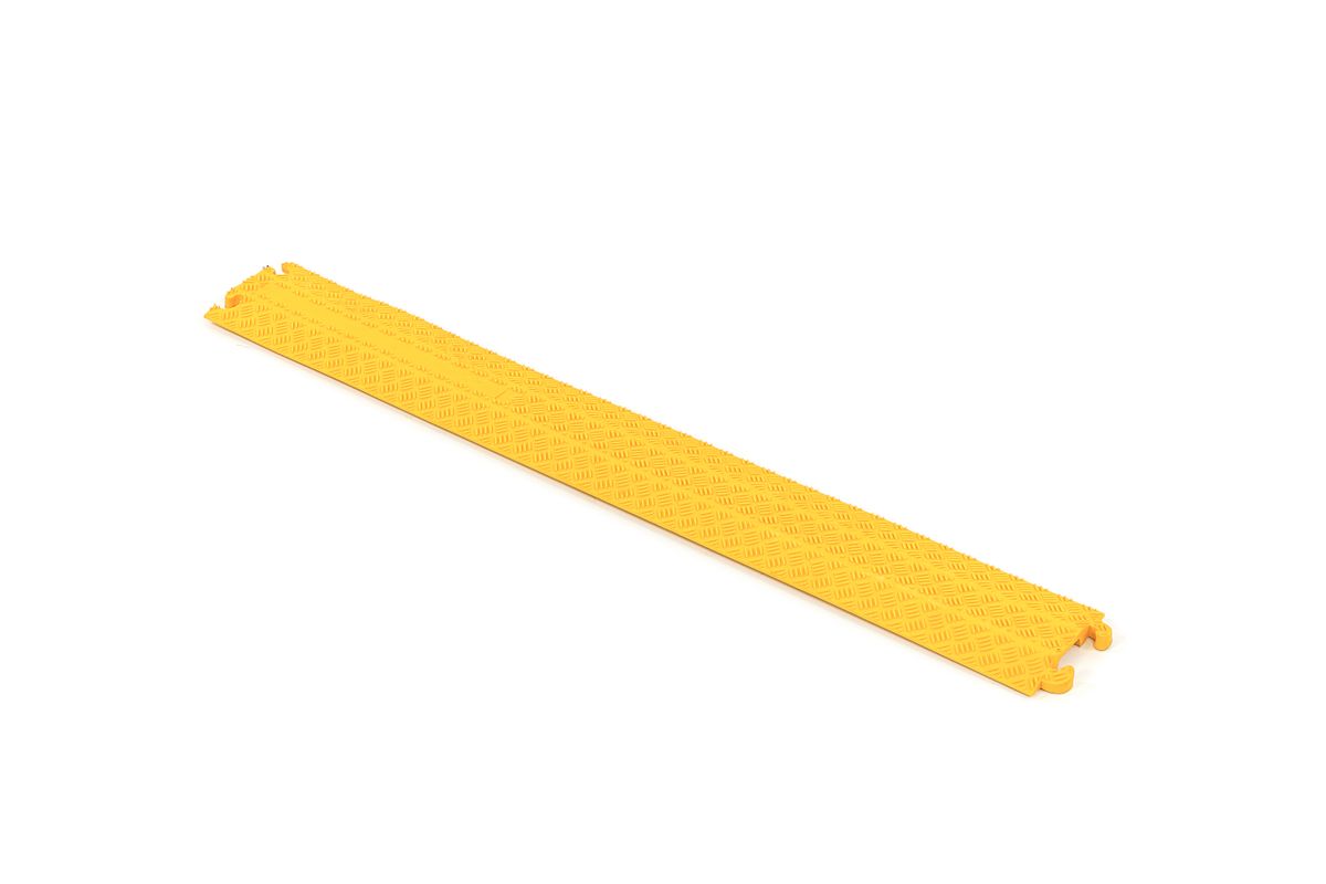 HBM 100 cm Puente de cables / Canaleta – AMARILLO