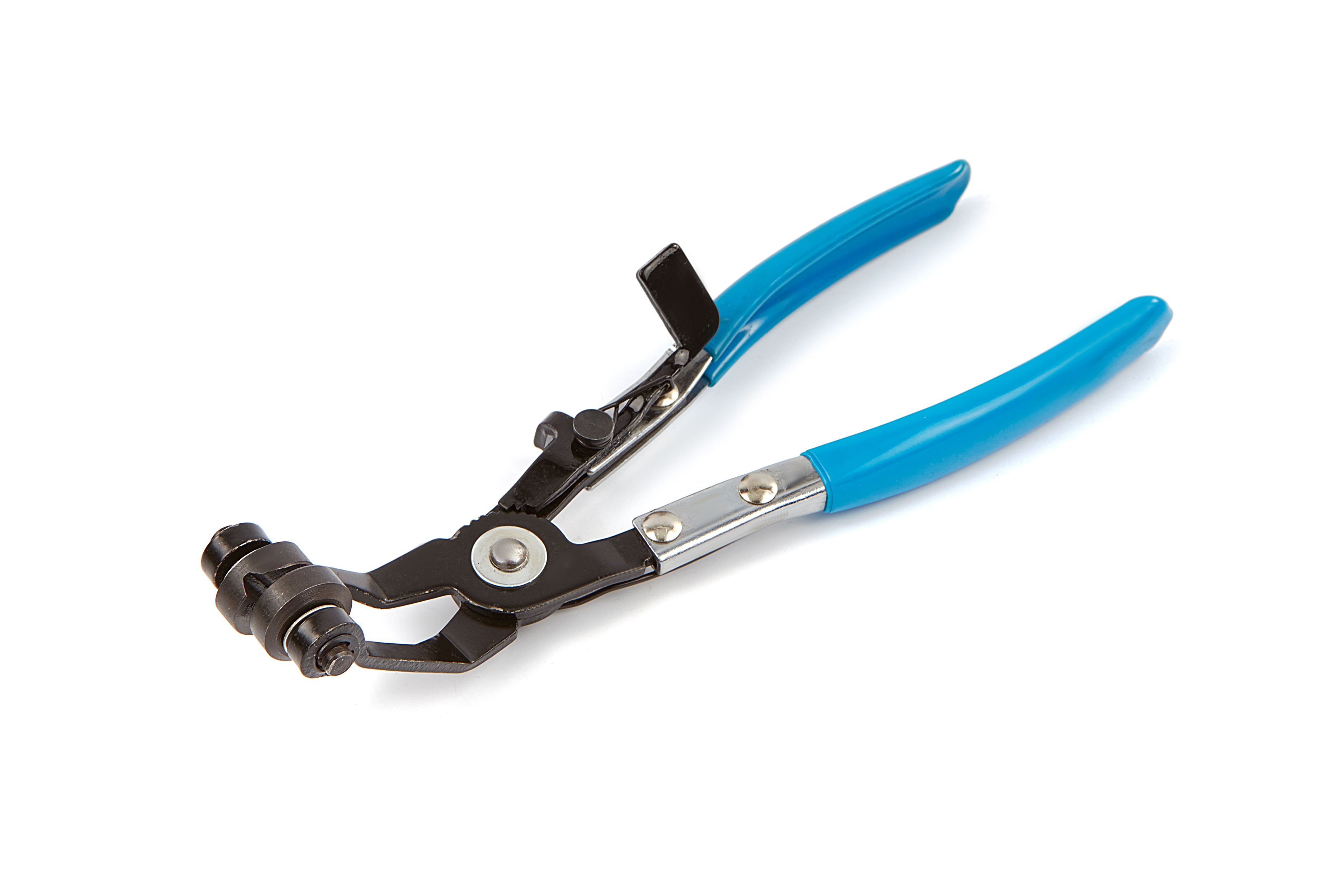 Pinza de manguera profesional HBM con mandíbula curva