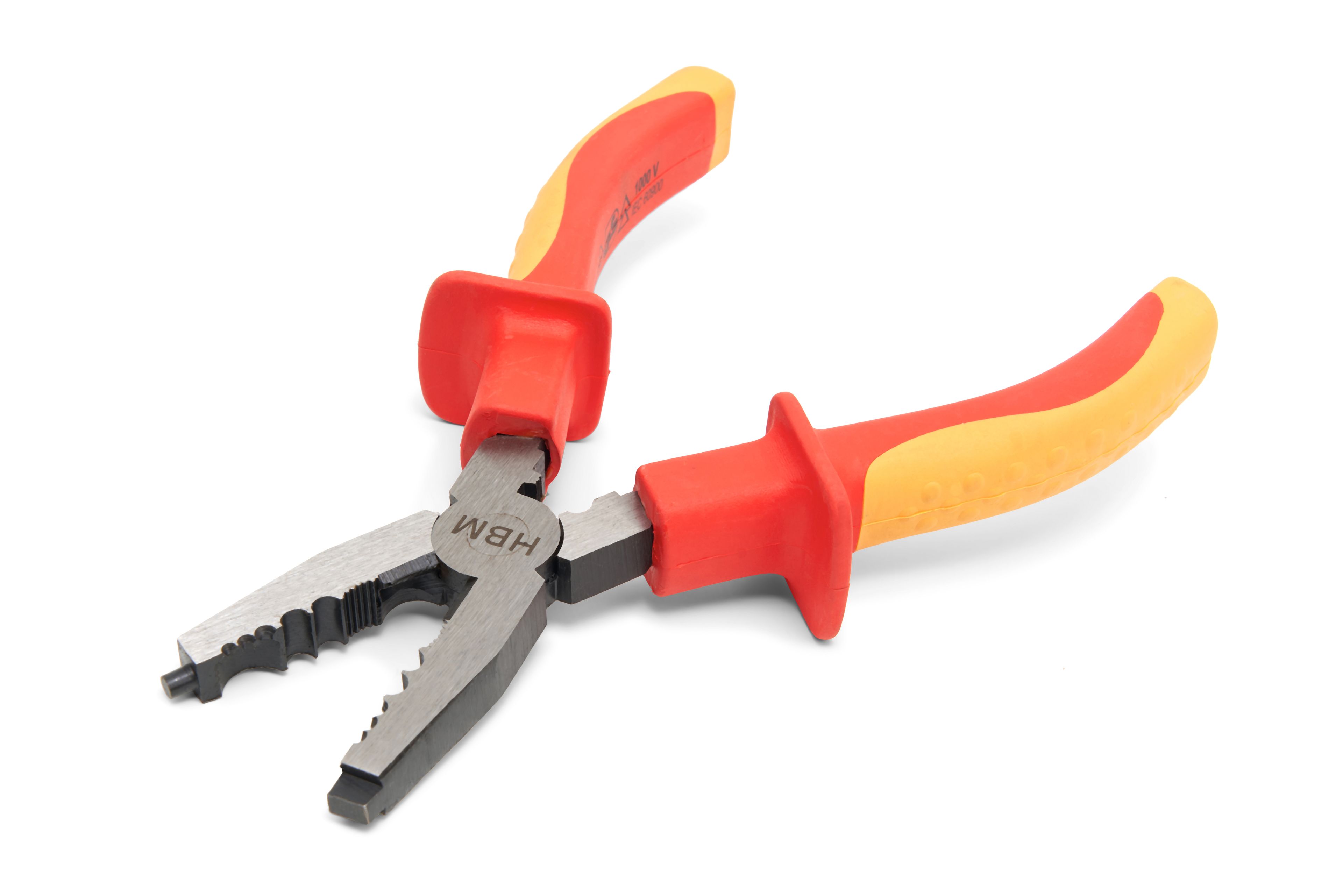 Pinza elettrica professionale VDE HBM, pinza spelacavi Image 3