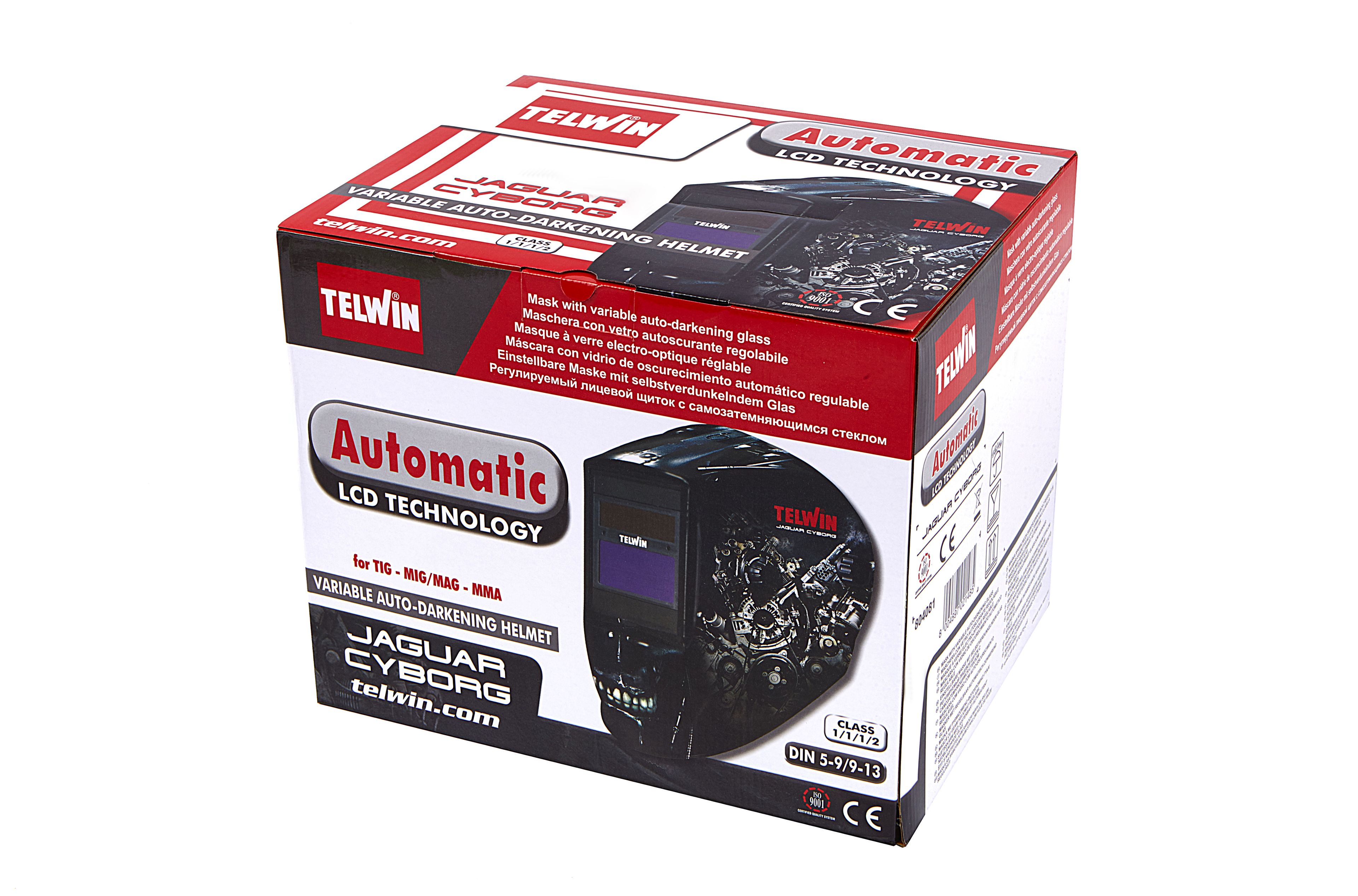 Telwin Jaguar Cyborg Automatische Lashelm Image 5