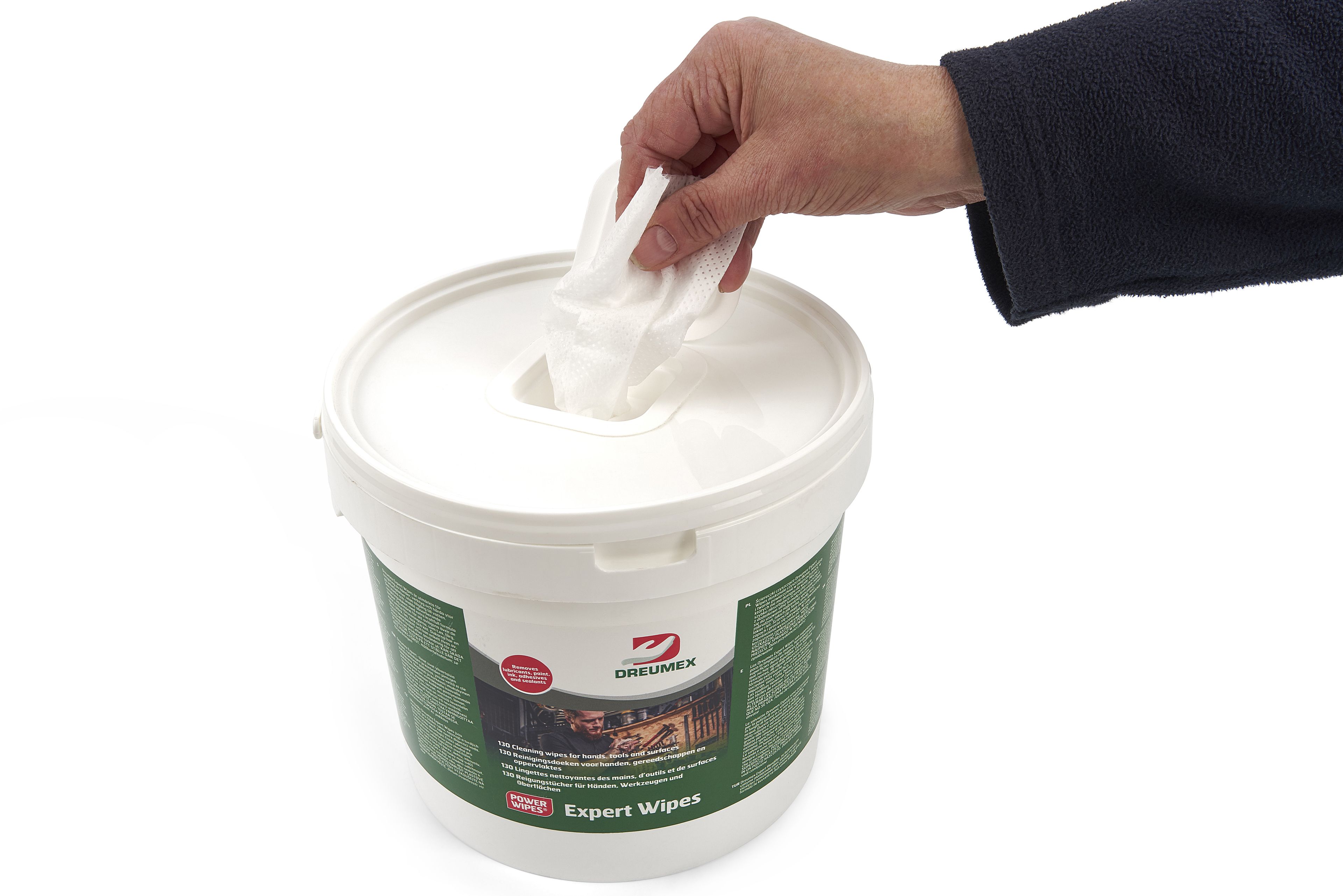 Dreumex Lingettes nettoyantes pour les mains 130 pièces Image 2