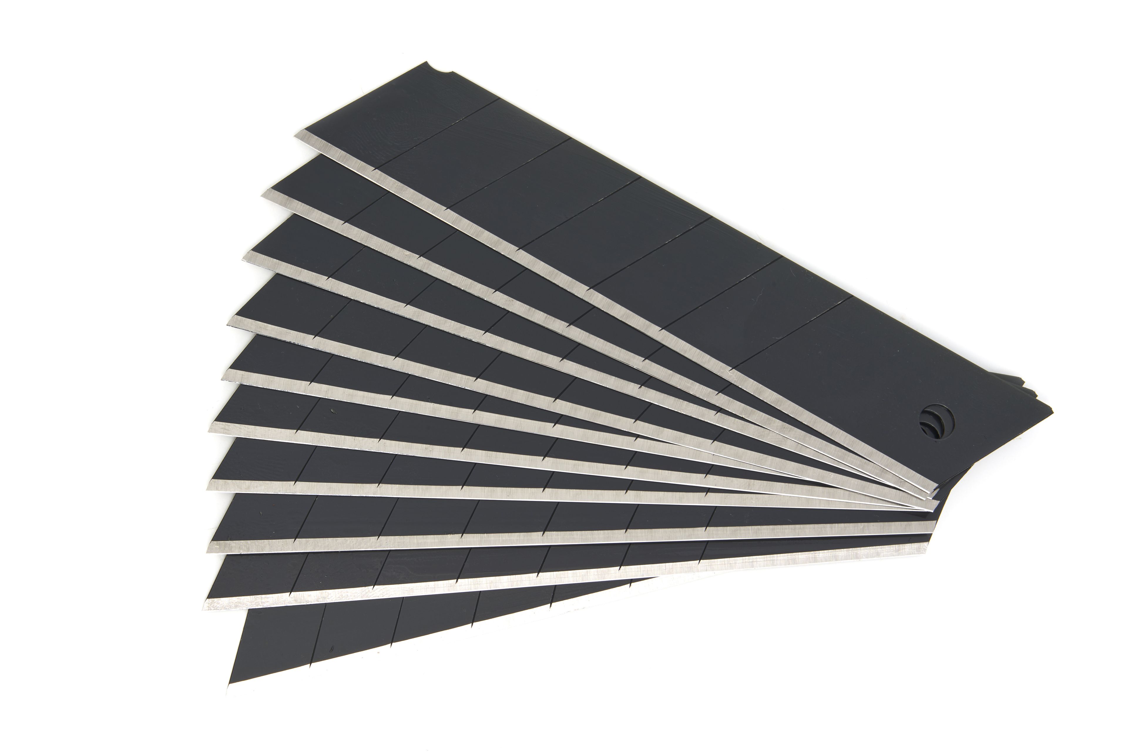 Lame di ricambio HBM 10 pezzi per coltello con impugnatura morbida da 25 mm