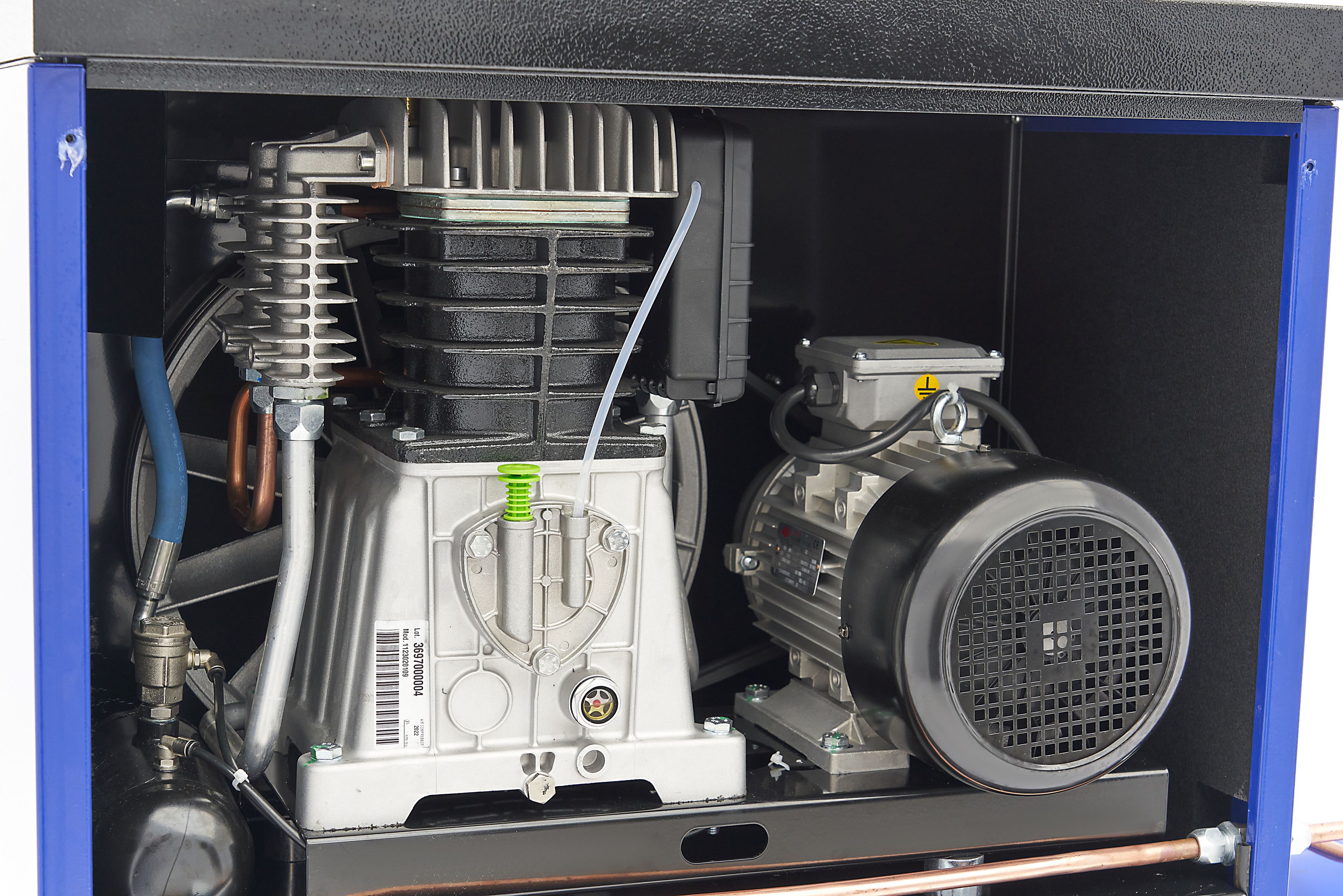 Michelin Compressore insonorizzato 7.5 HP 270 litri MCX 958/300 N NW Image 9