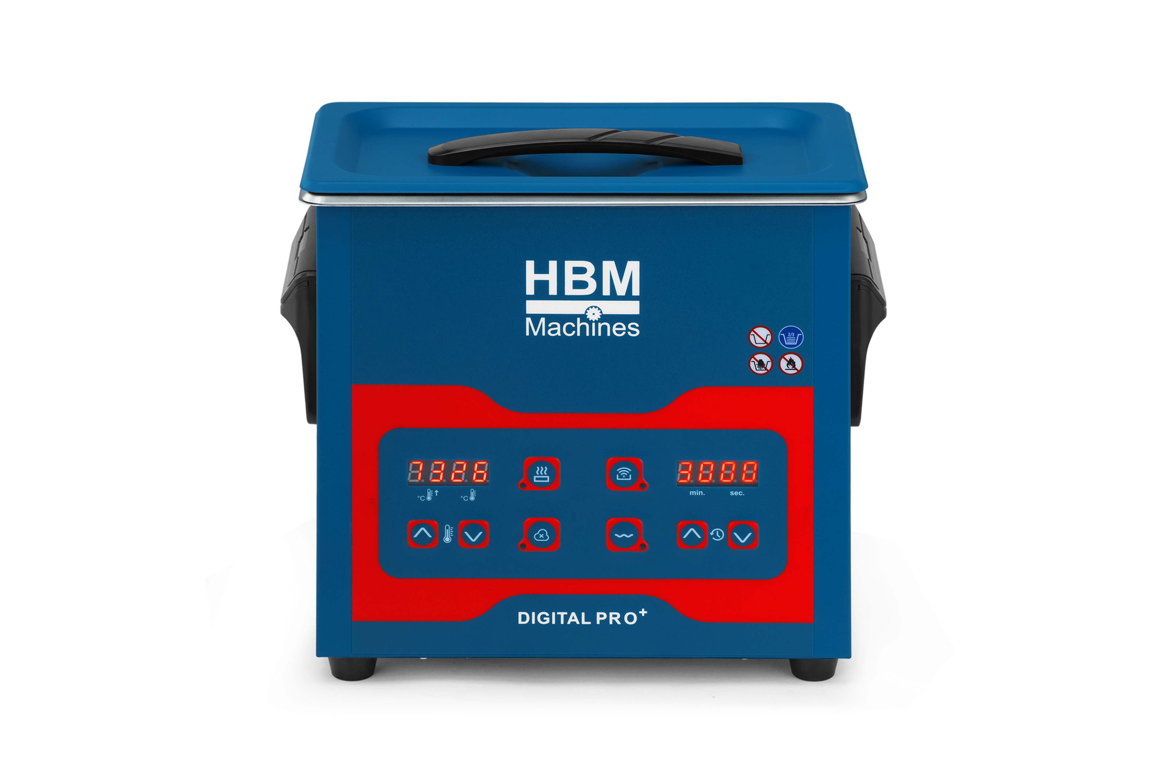 HBM pulitori ad ultrasuoni, blu 3,8 l Image 3