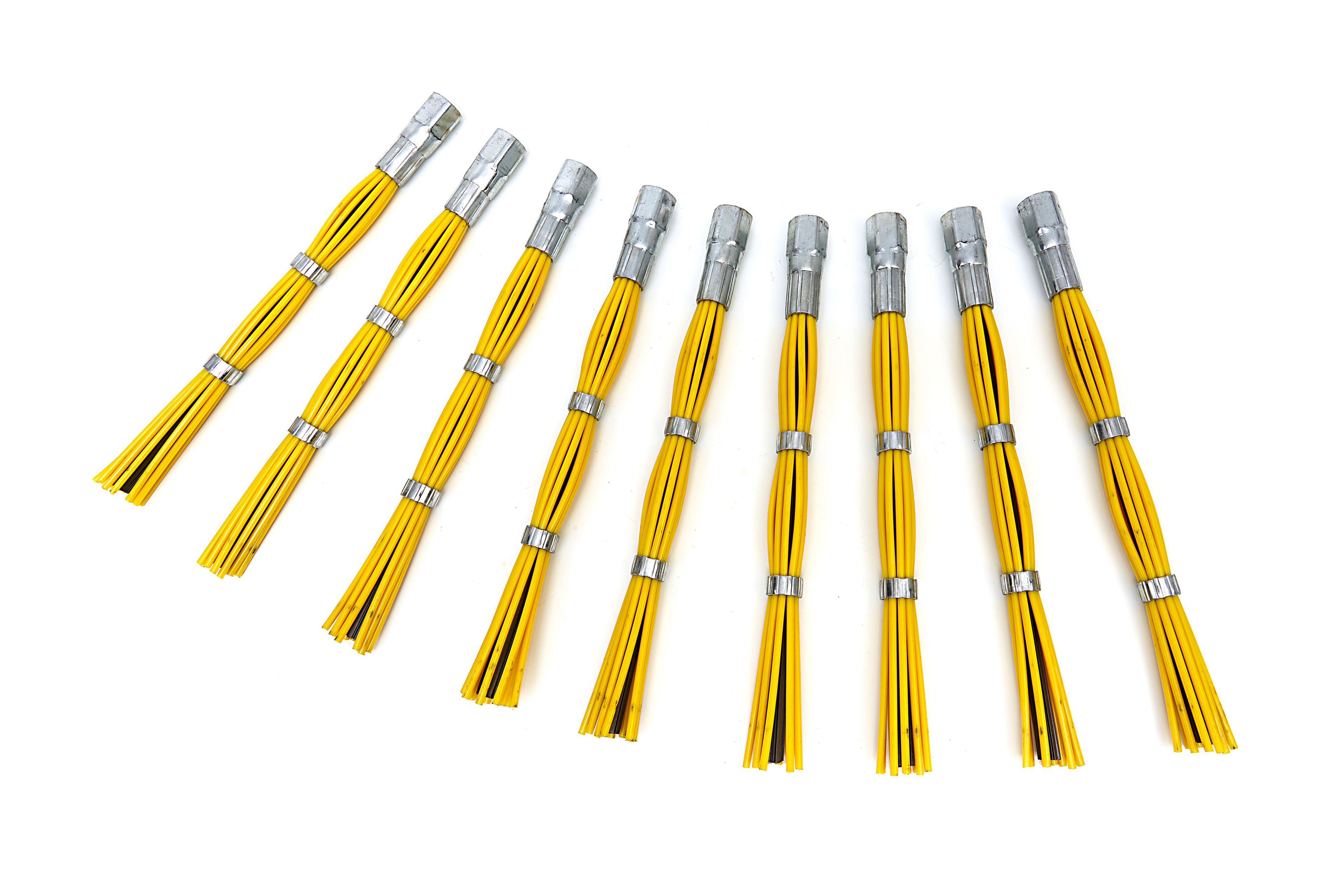 HBM Juego de cepillos de 9 piezas para máquina profesional de cepillo de malezas de 173 cc / removedor de malezas / máquina de limpieza Image 2