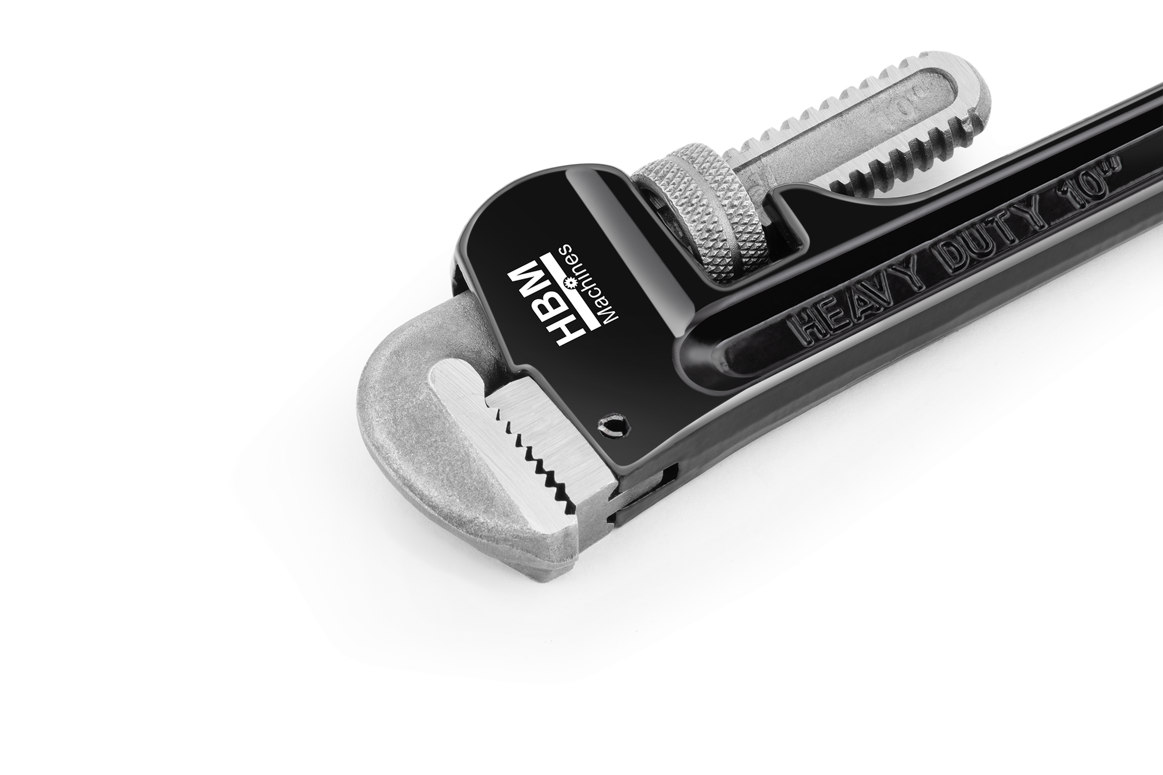 HBM chiave per tubi a una mano, chiave per tubi, 90 gradi 250 mm Image 5