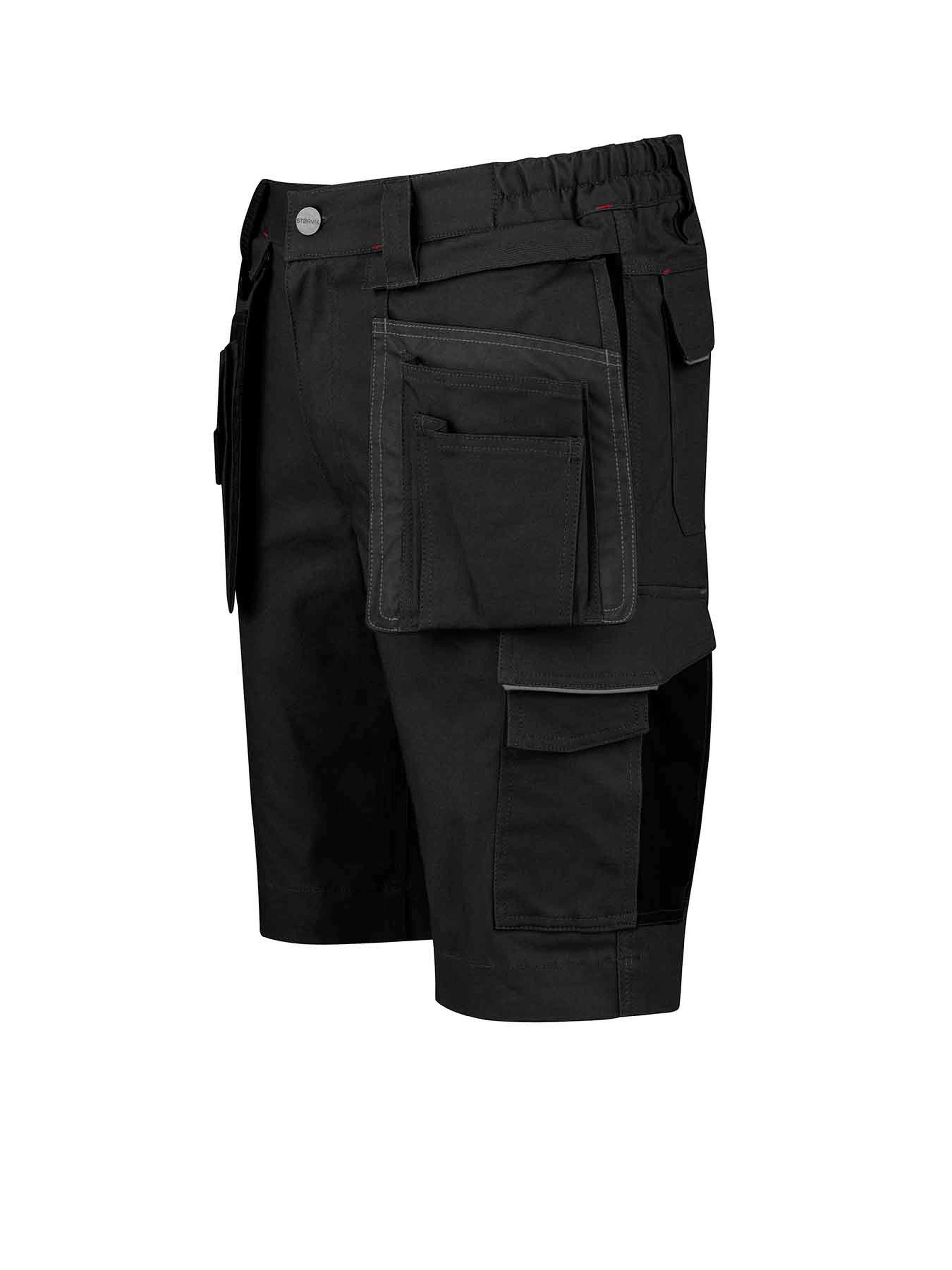 Kurze Stretch-Arbeitshose Storvik Thijs Schwarz M Image 4