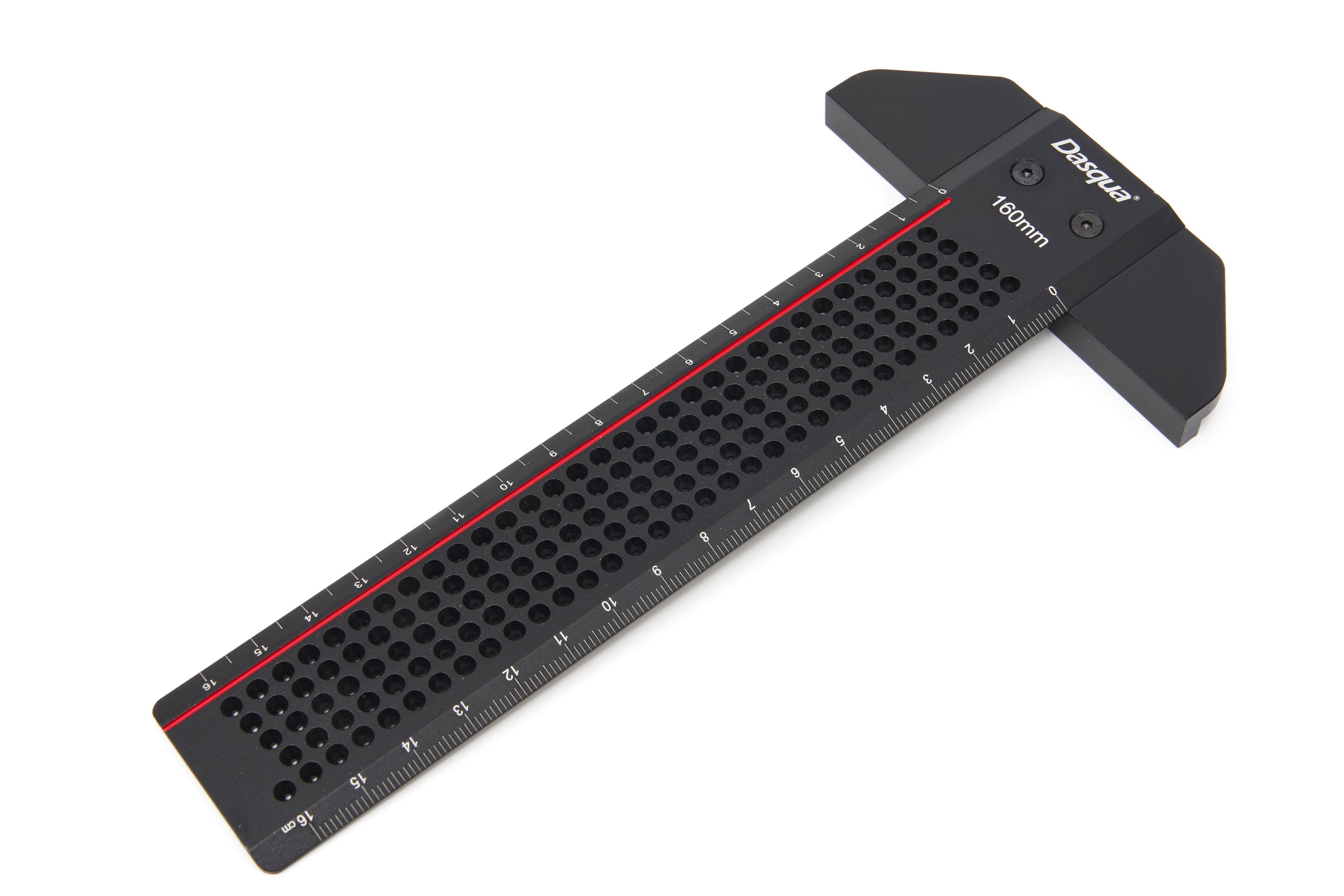 Dasqua Règle en T en aluminium avec repères de précision mm mm mm 260 mm Image 3