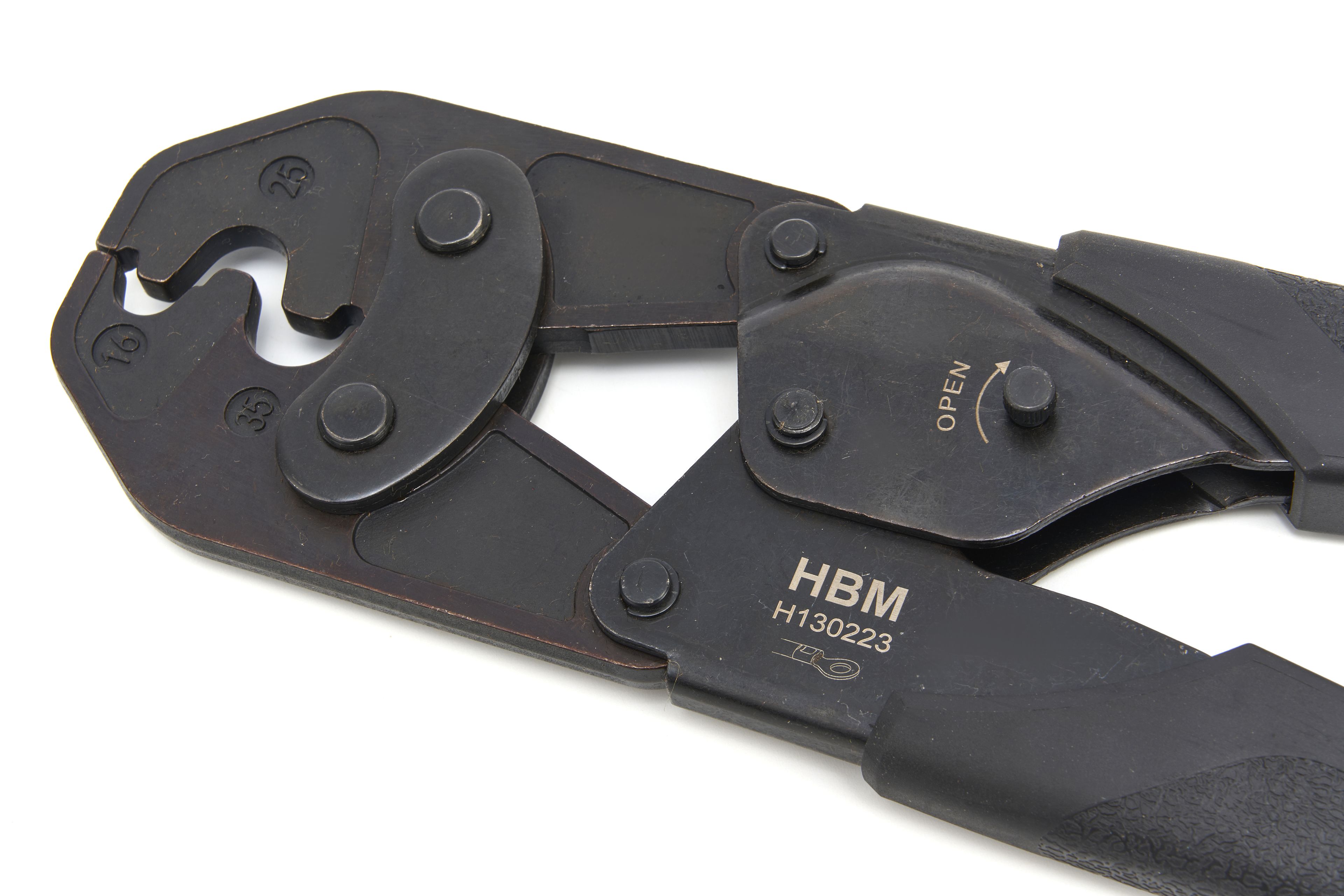 HBM Pince automatique à sertir les câbles avec fonction de cliquet 10 - 50 mm2. Image 4