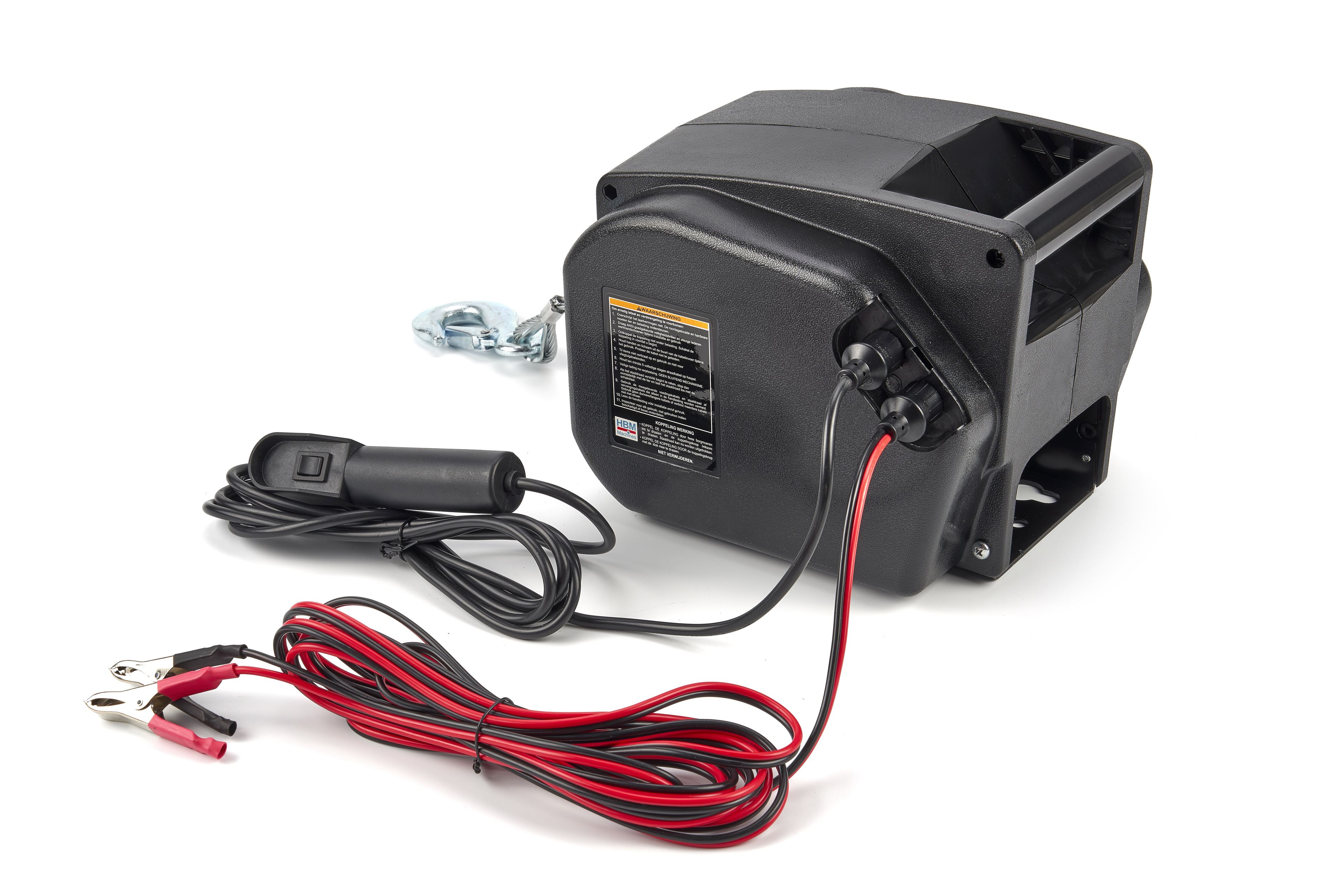 HBM draagbare elektrische lier 12 Volt 900 kg Image 3