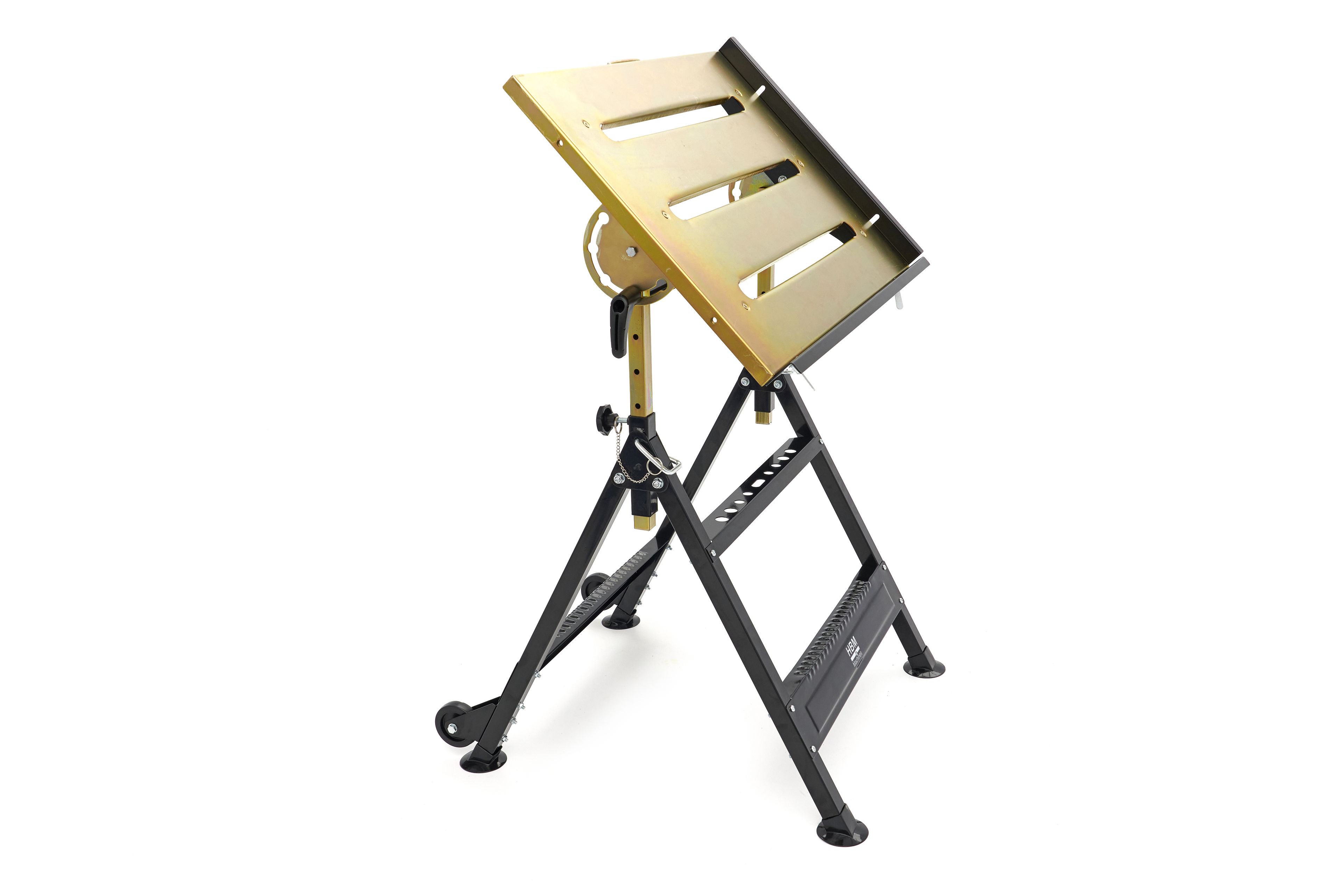 HBM Tavolo per saldatura 760 x 510 mm. Inclinabile e Regolabile in Altezza Image 4