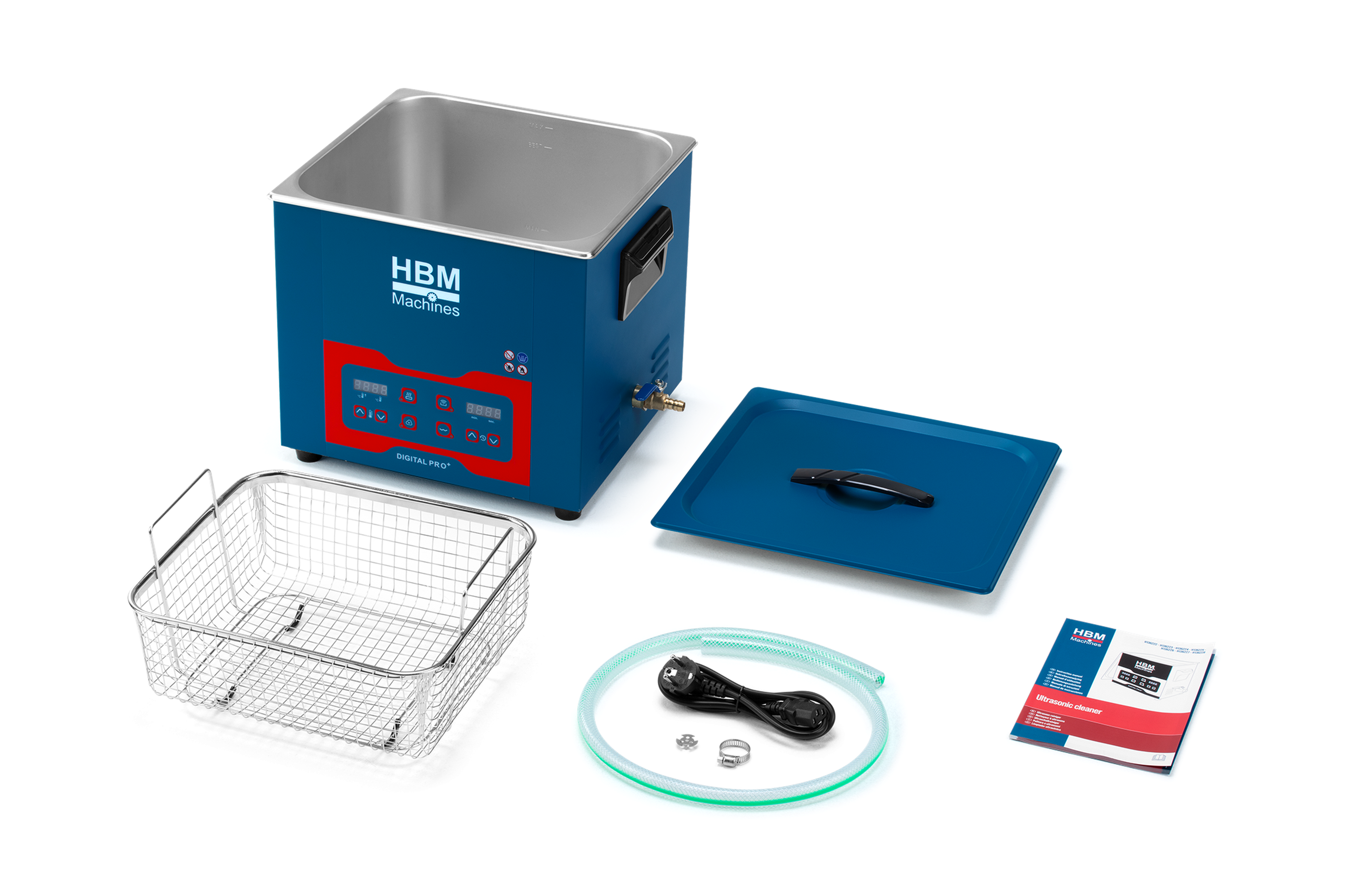 HBM pulitori ad ultrasuoni, blu 17,8 l Image 7